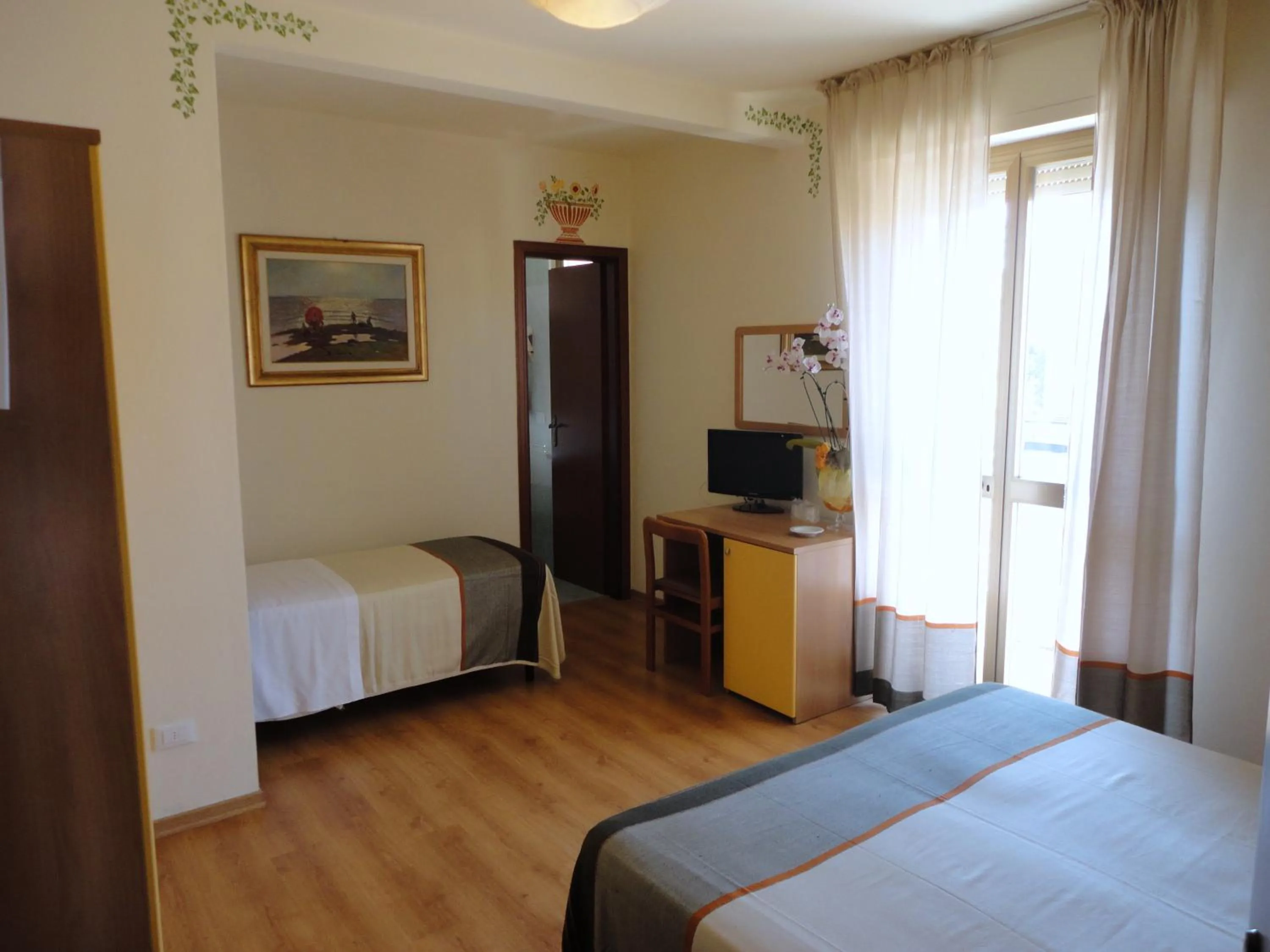 Bedroom, Bed in Hotel Mariani