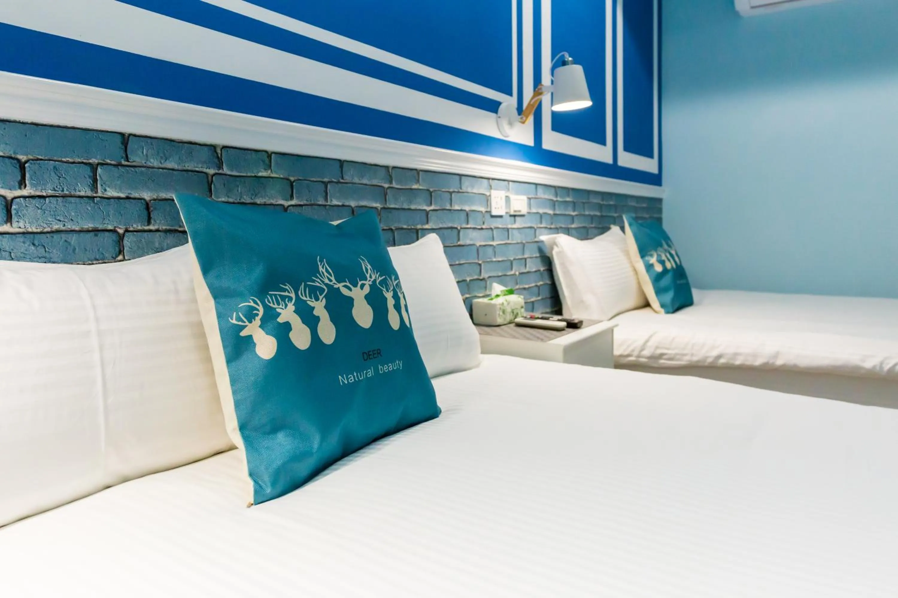 Bed in Kaohsiung I Hi Hotel