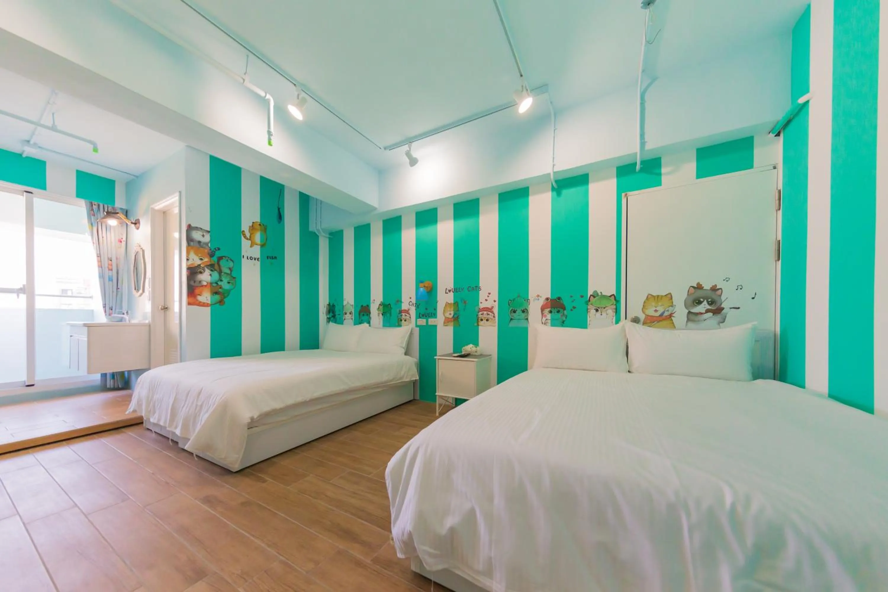 Bed in Kaohsiung I Hi Hotel