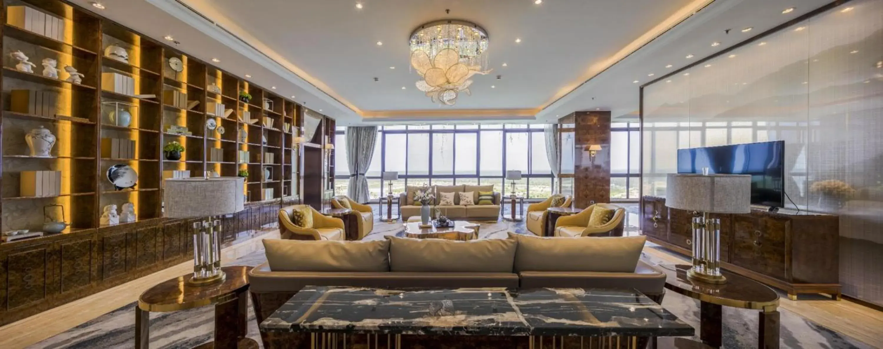 Living room in Forest City Golf Hotel Living room in Forest City Golf Hotel