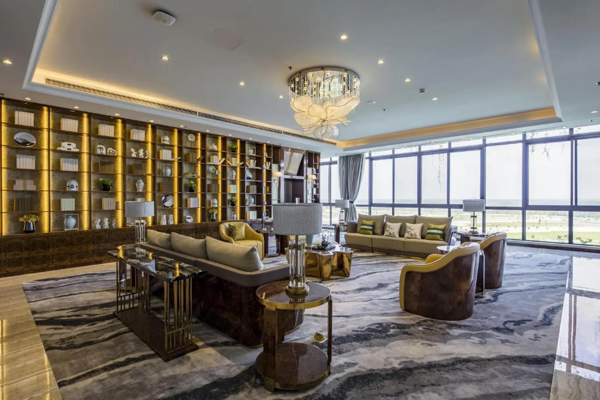 Living room in Forest City Golf Hotel Living room in Forest City Golf Hotel