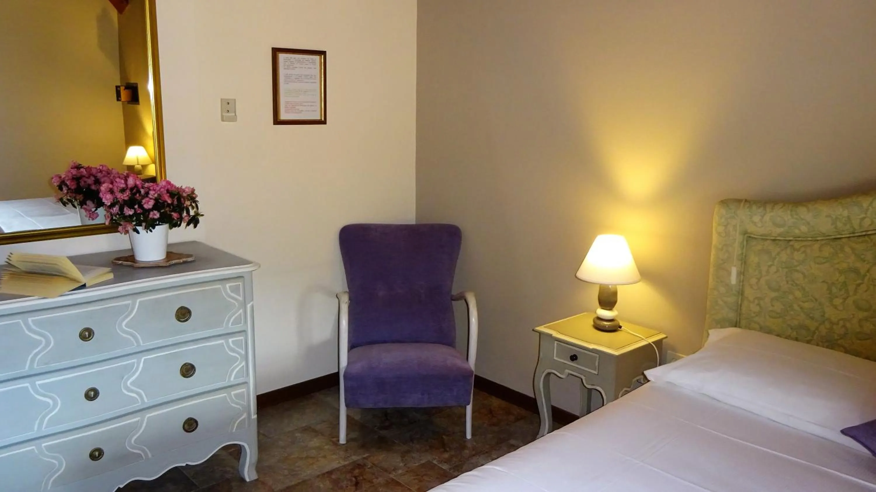 Bedroom, Bed in Residence Ortensia