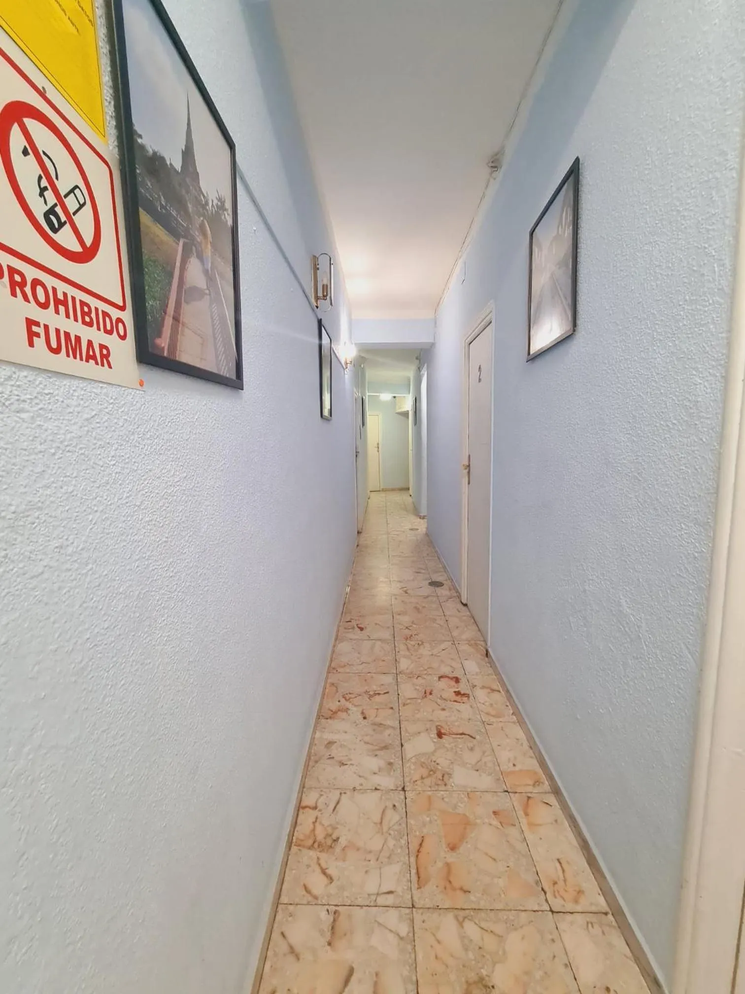 Area and facilities in Pensión Rivera