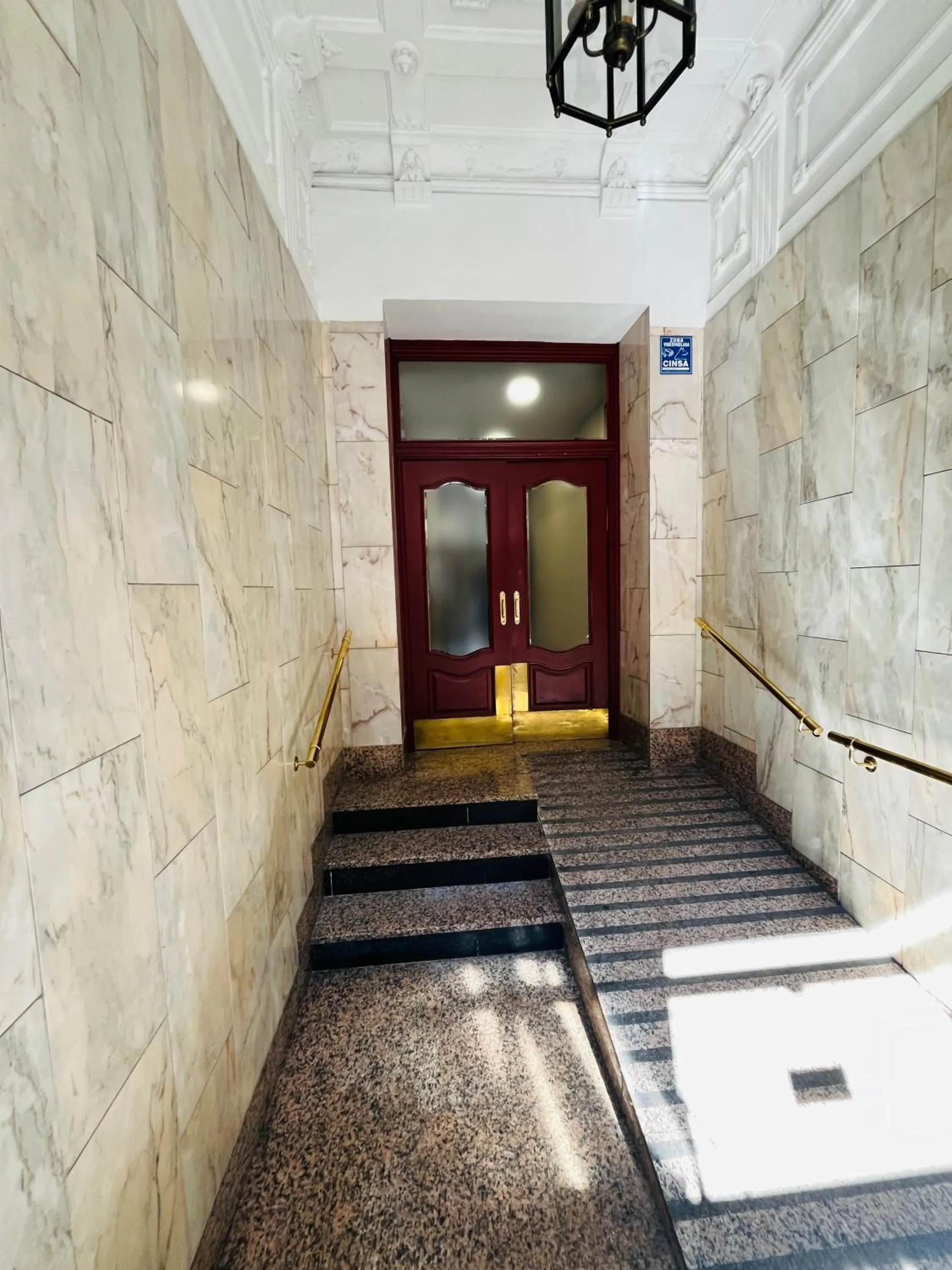 Facade/entrance in Pensión Rivera