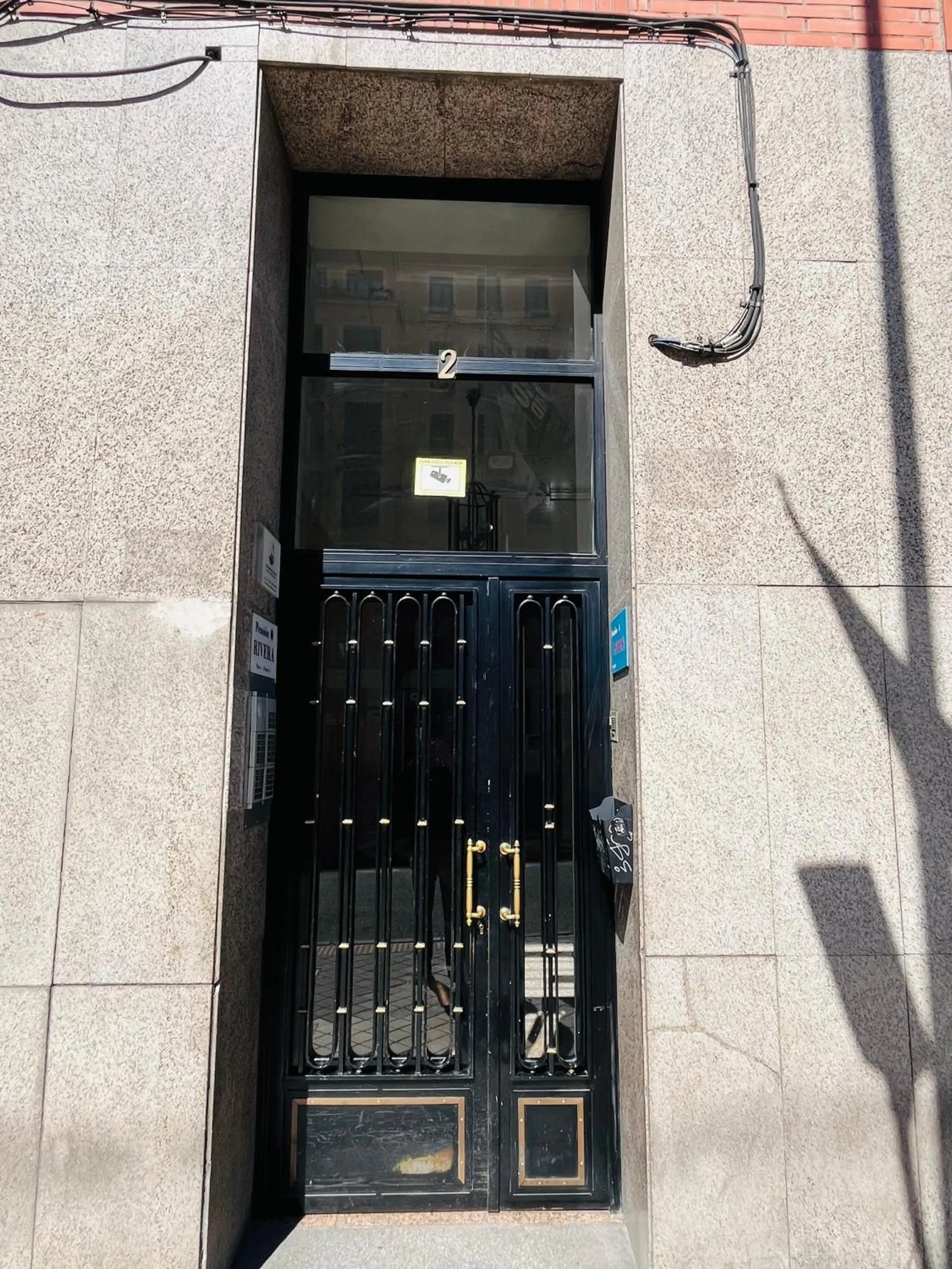 Facade/entrance in Pensión Rivera