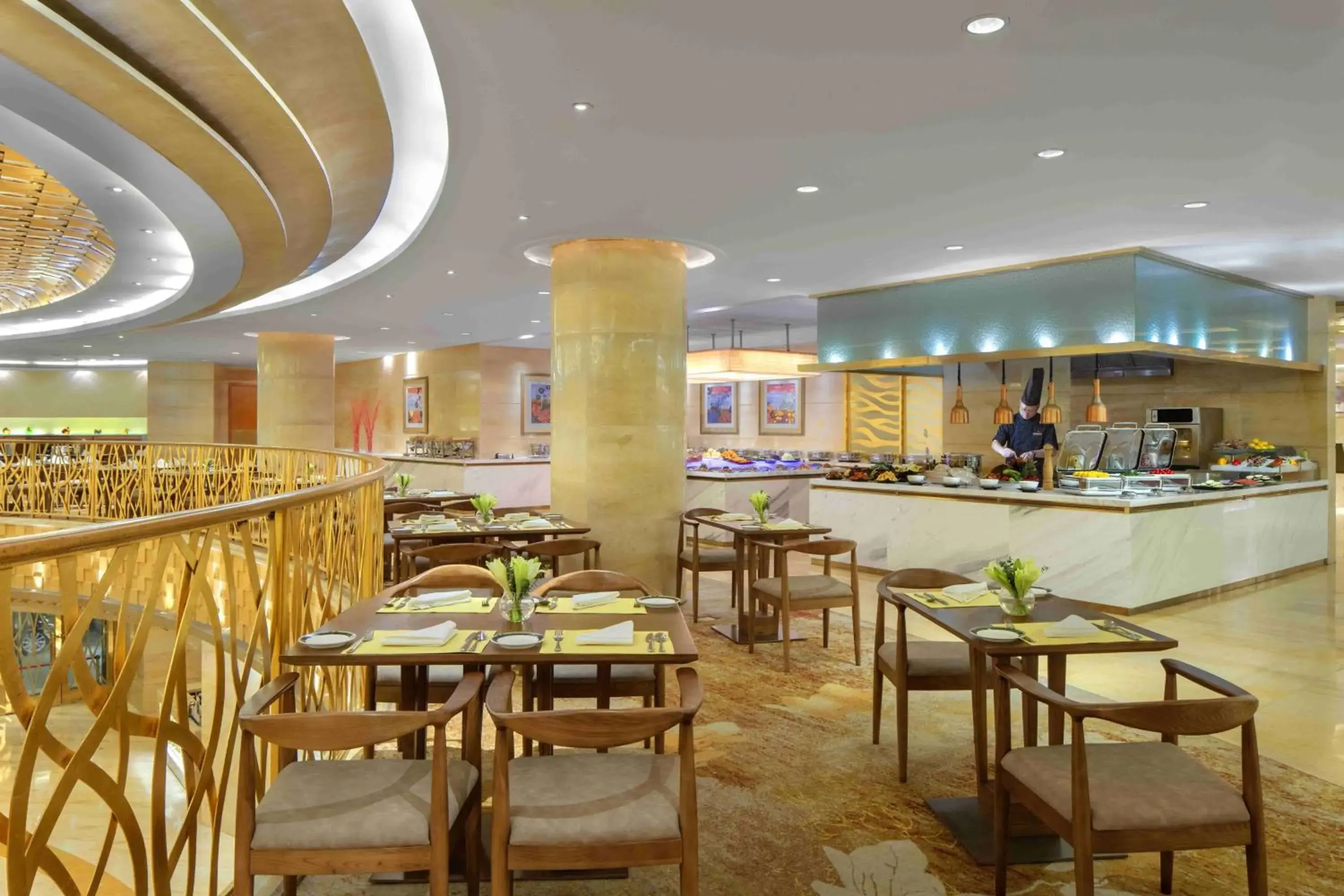 Restaurant/places to eat in Radisson Blu Hotel Shanghai New World Restaurant/places to eat in Radisson Blu Hotel Shanghai New World