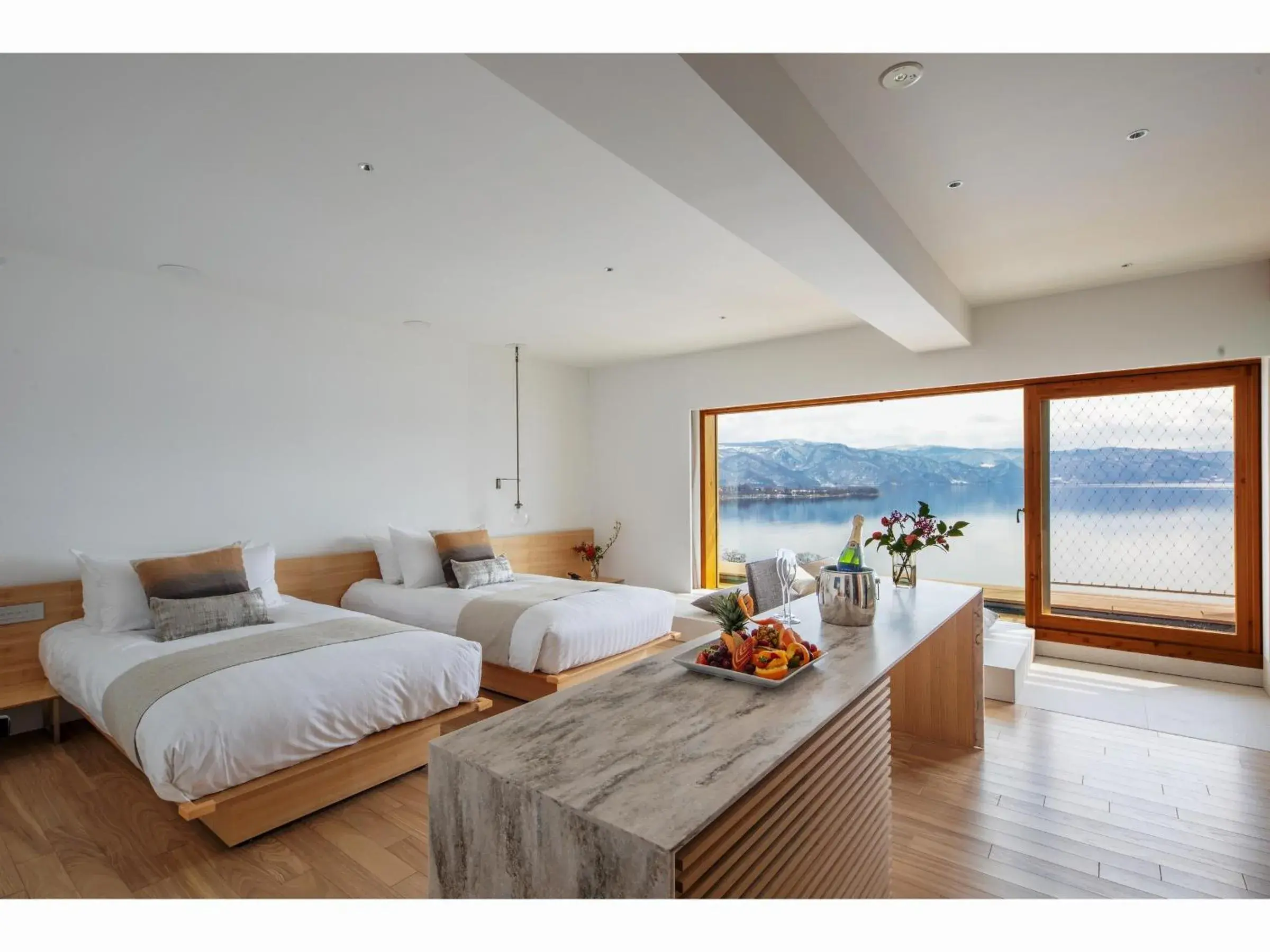 Bedroom, Bed in WE Hotel Toya Bedroom, Bed in WE Hotel Toya