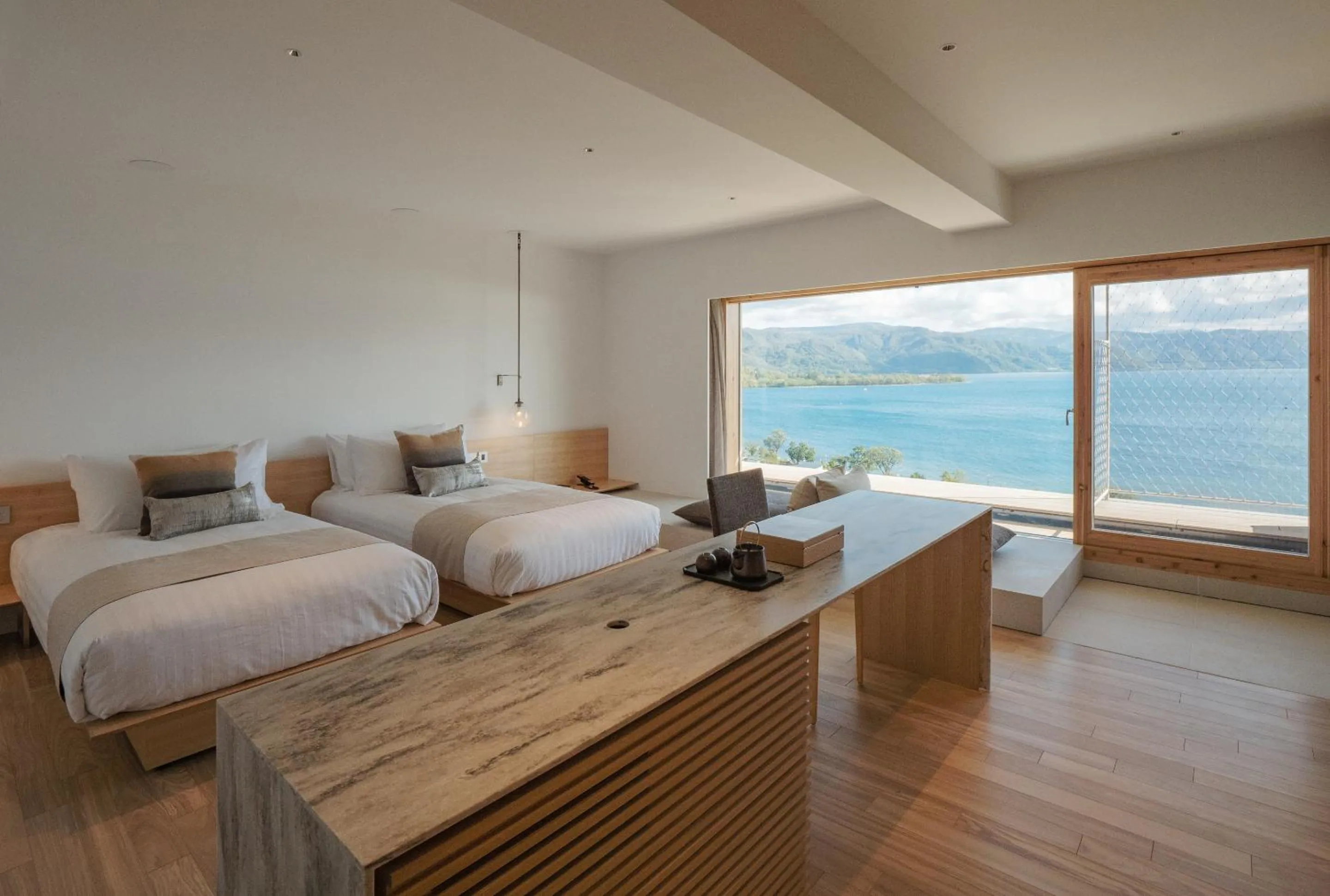 Bedroom, Bed in WE Hotel Toya