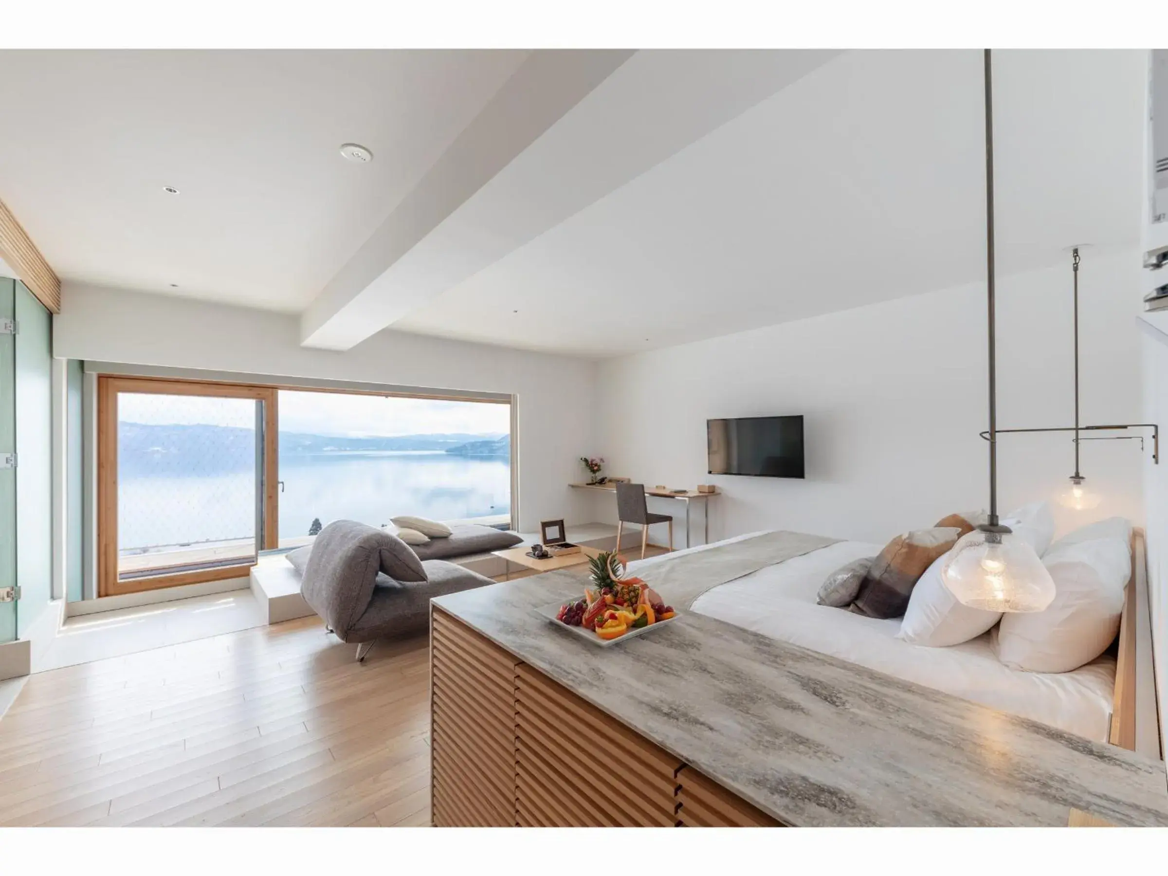 Bedroom, Bed in WE Hotel Toya Bedroom, Bed in WE Hotel Toya