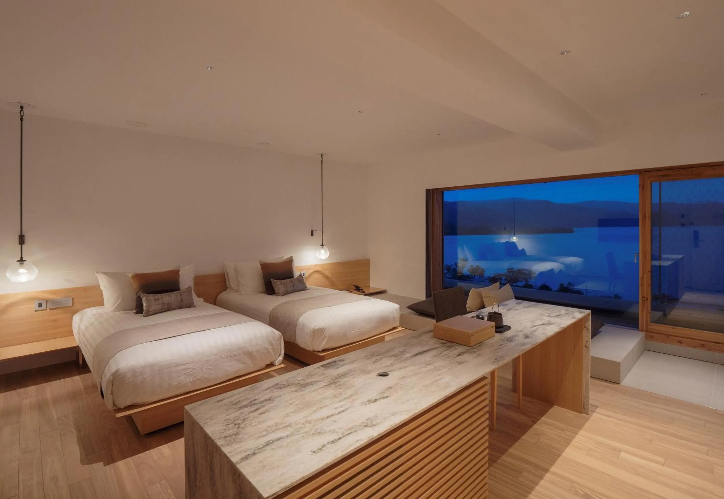 Photo of the whole room, Bed in WE Hotel Toya