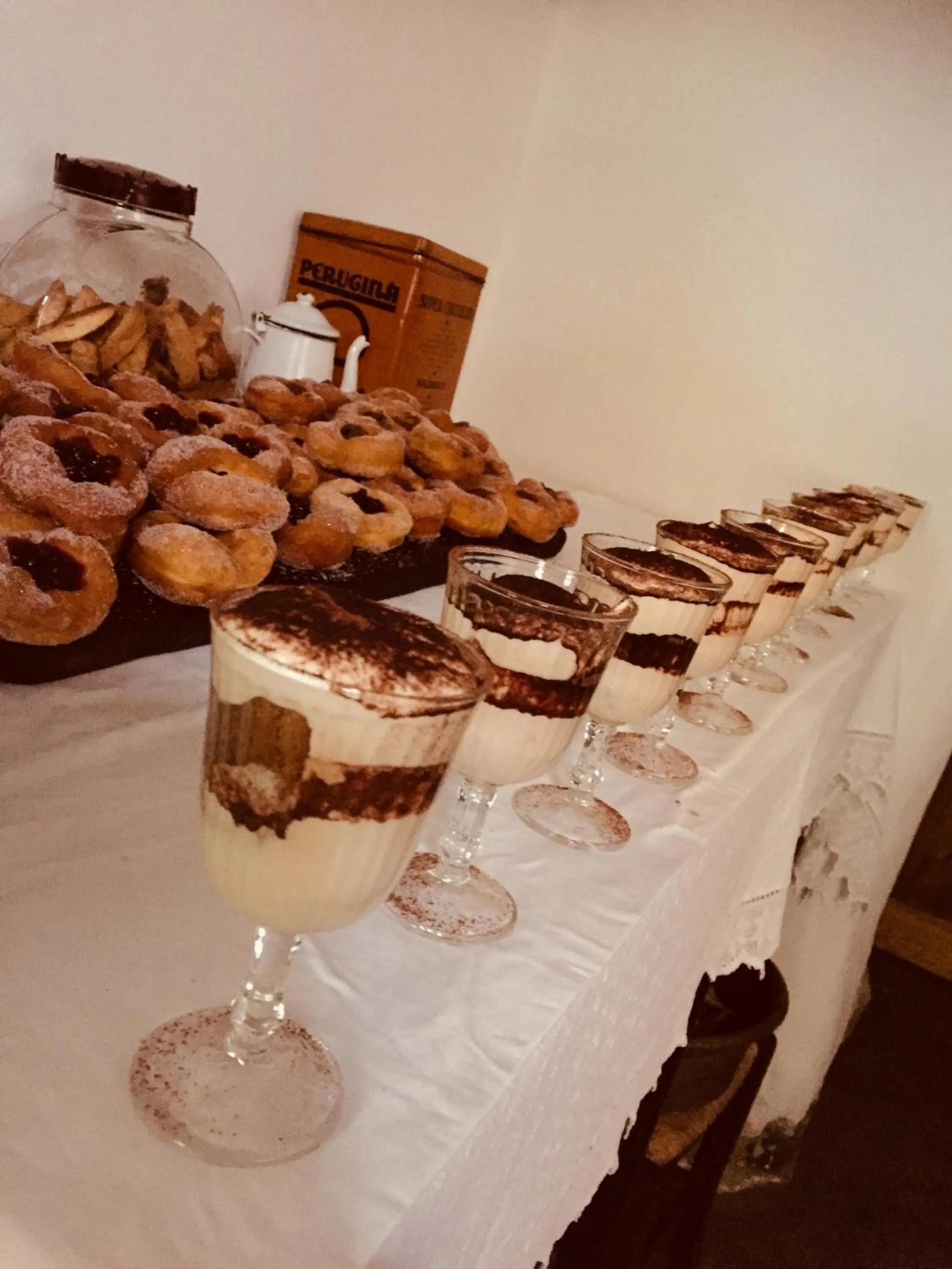 Buffet breakfast in Il Portico Guesthouse