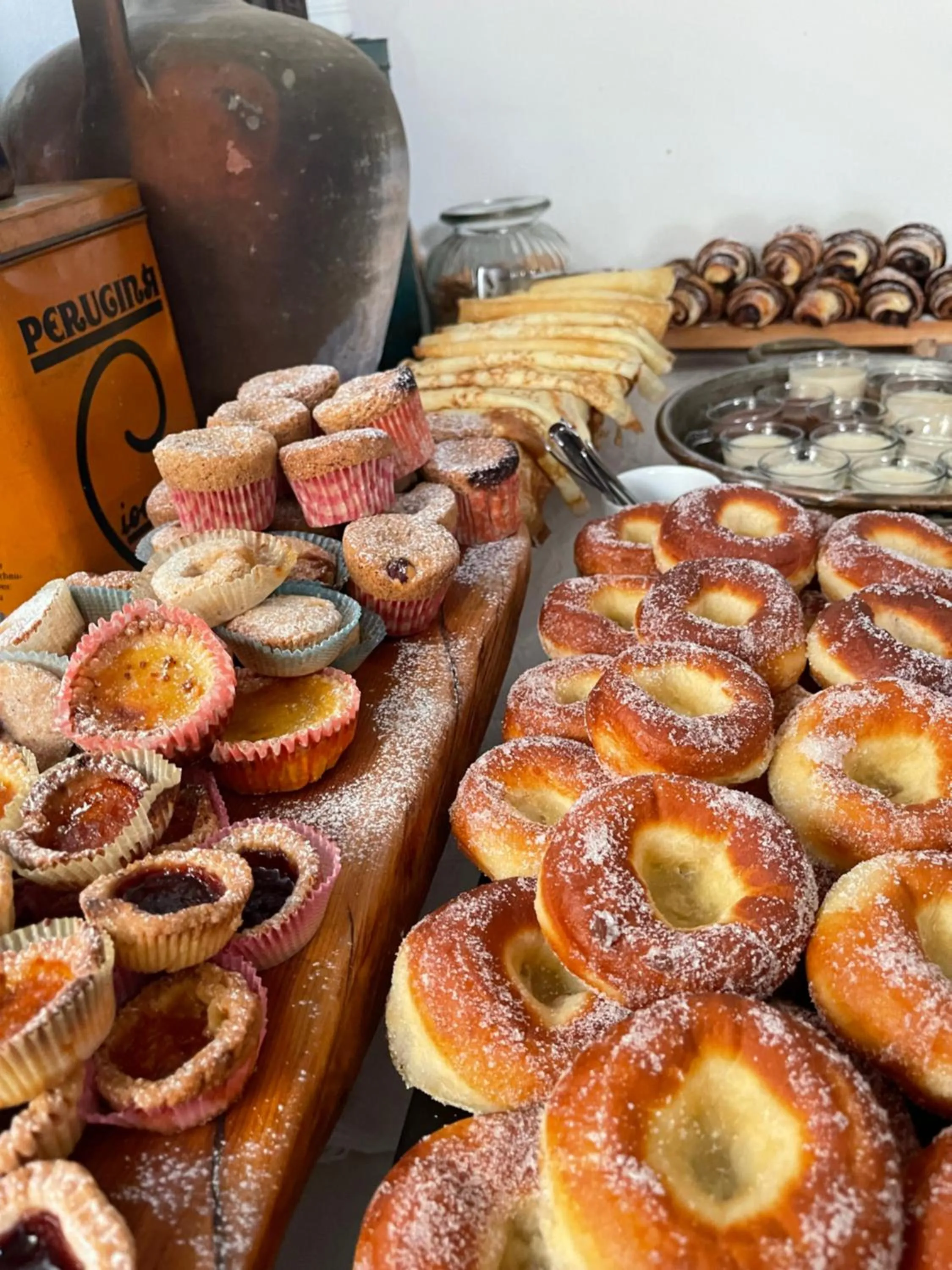 Buffet breakfast in Il Portico Guesthouse