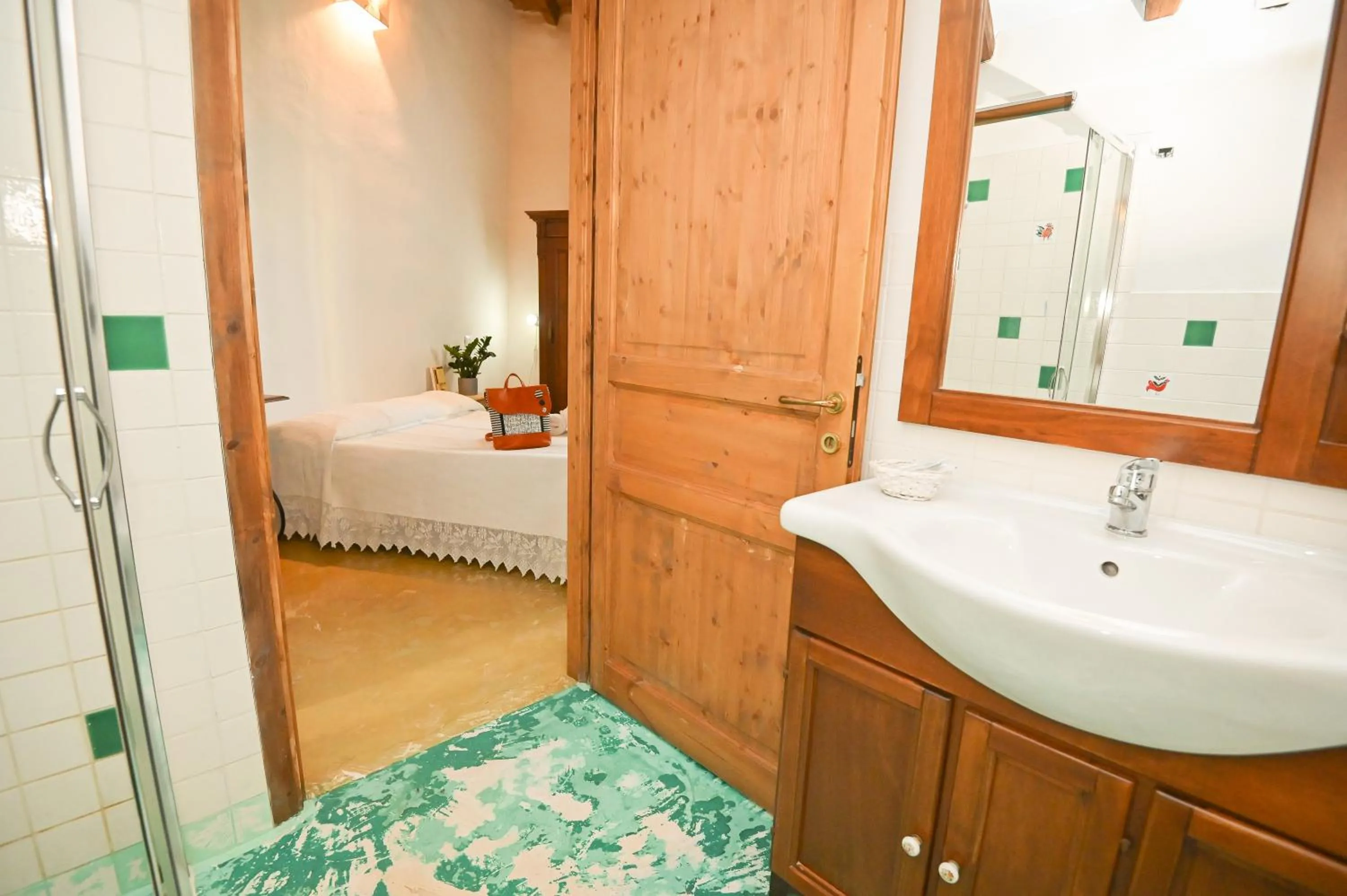 Bed in Il Portico Guesthouse