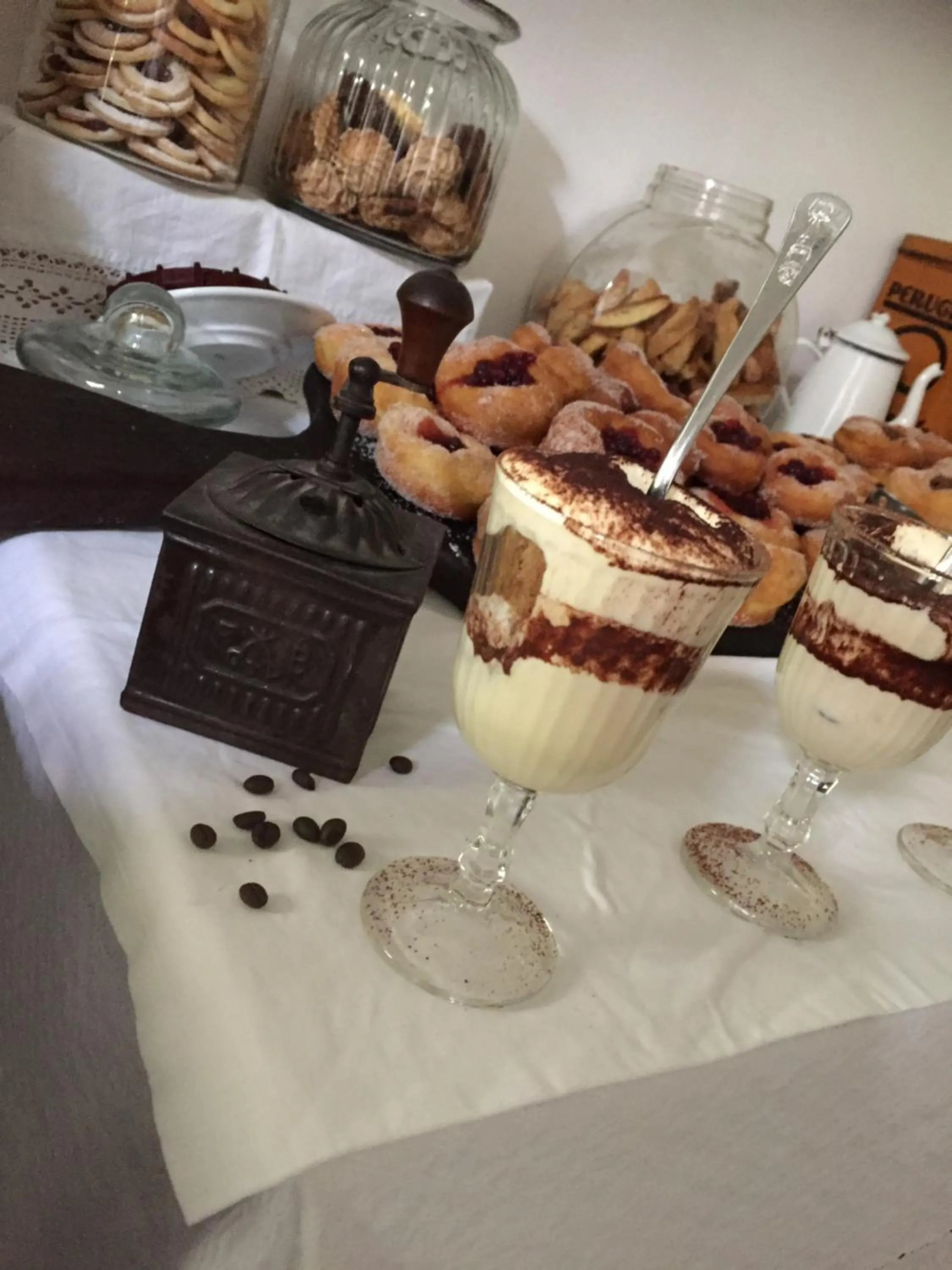 Buffet breakfast in Il Portico Guesthouse
