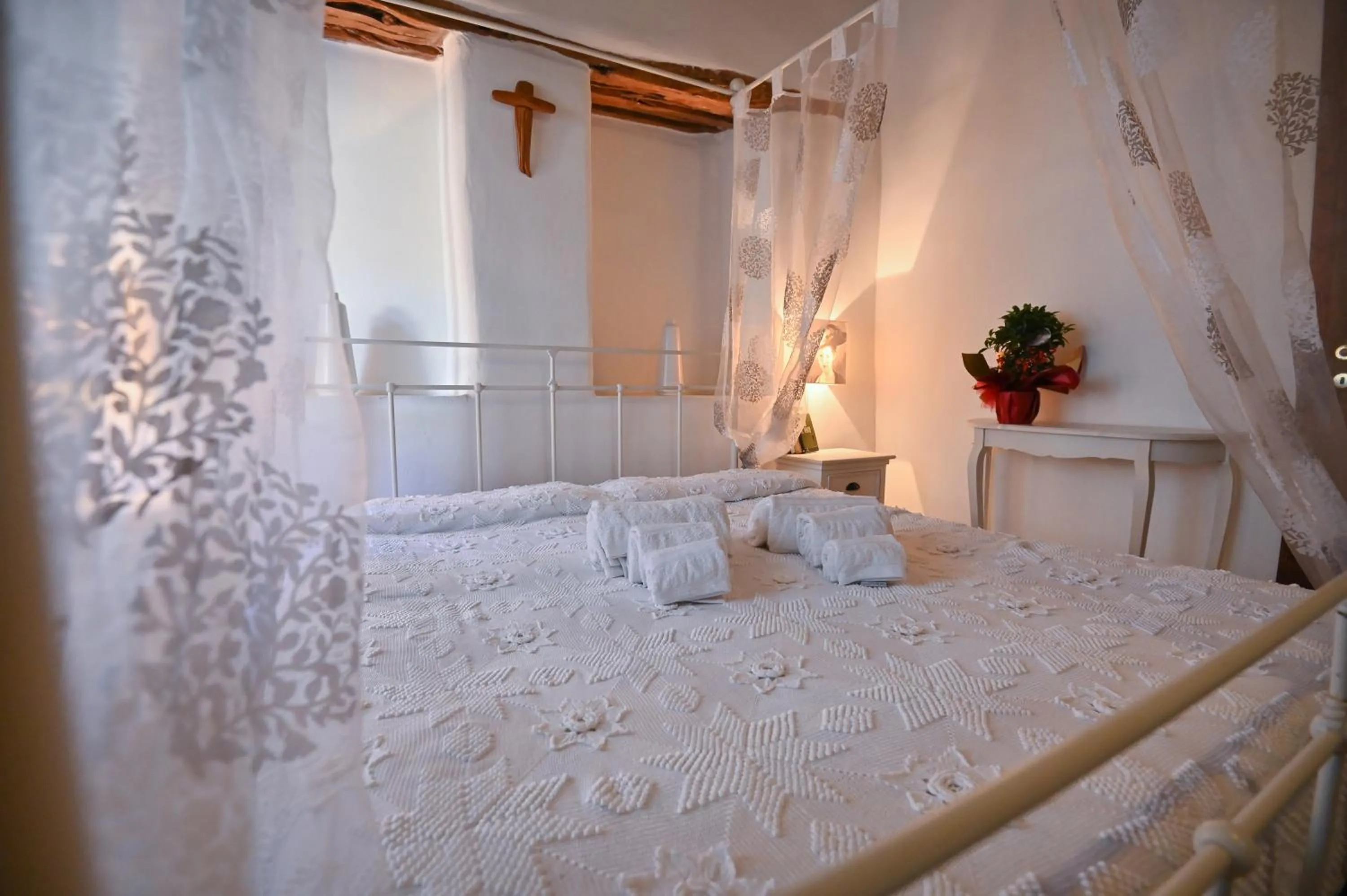 Bed in Il Portico Guesthouse