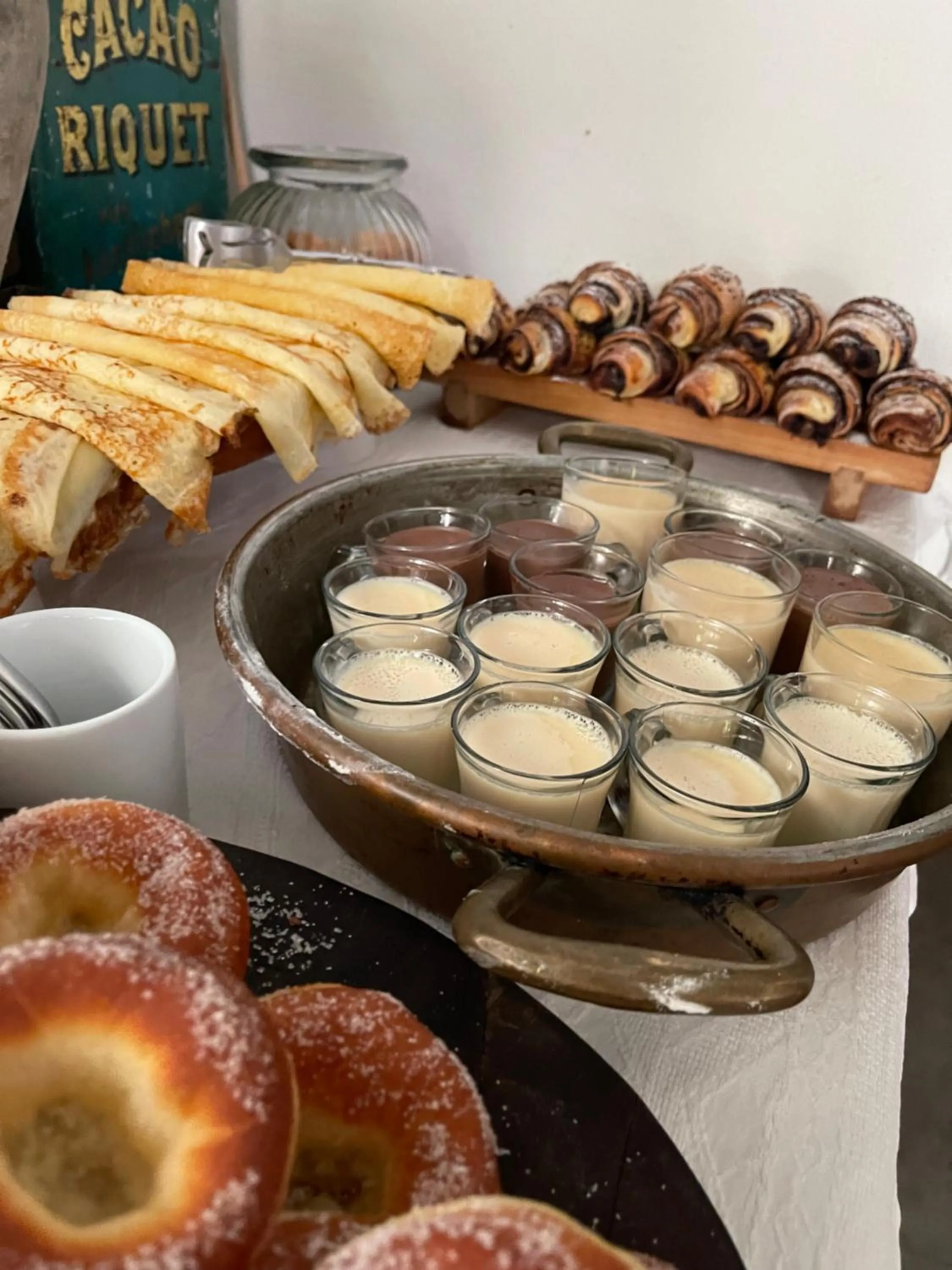 Continental breakfast in Il Portico Guesthouse