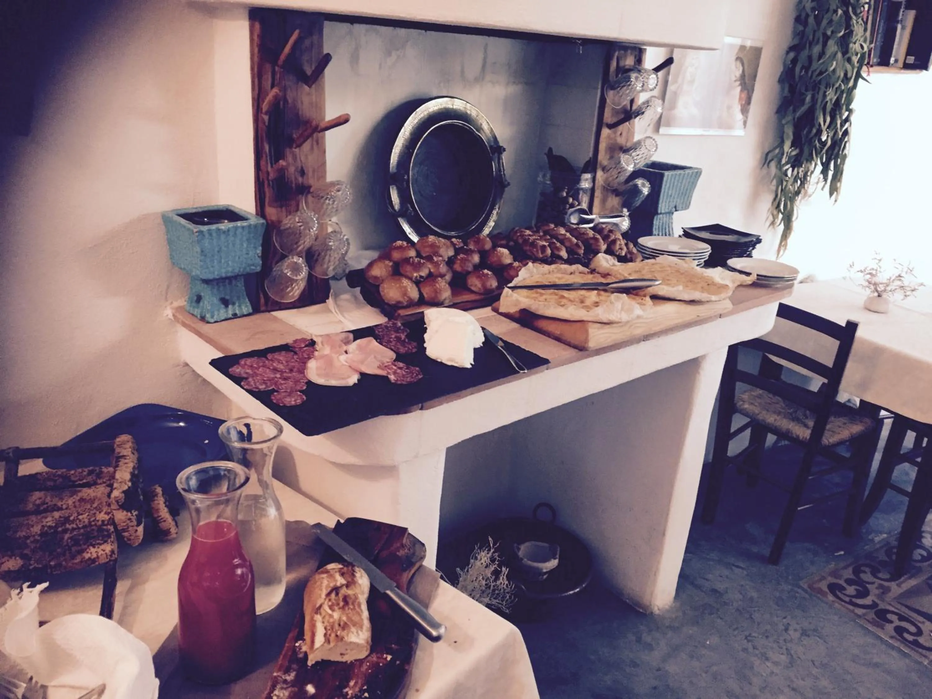Food and drinks in Il Portico Guesthouse