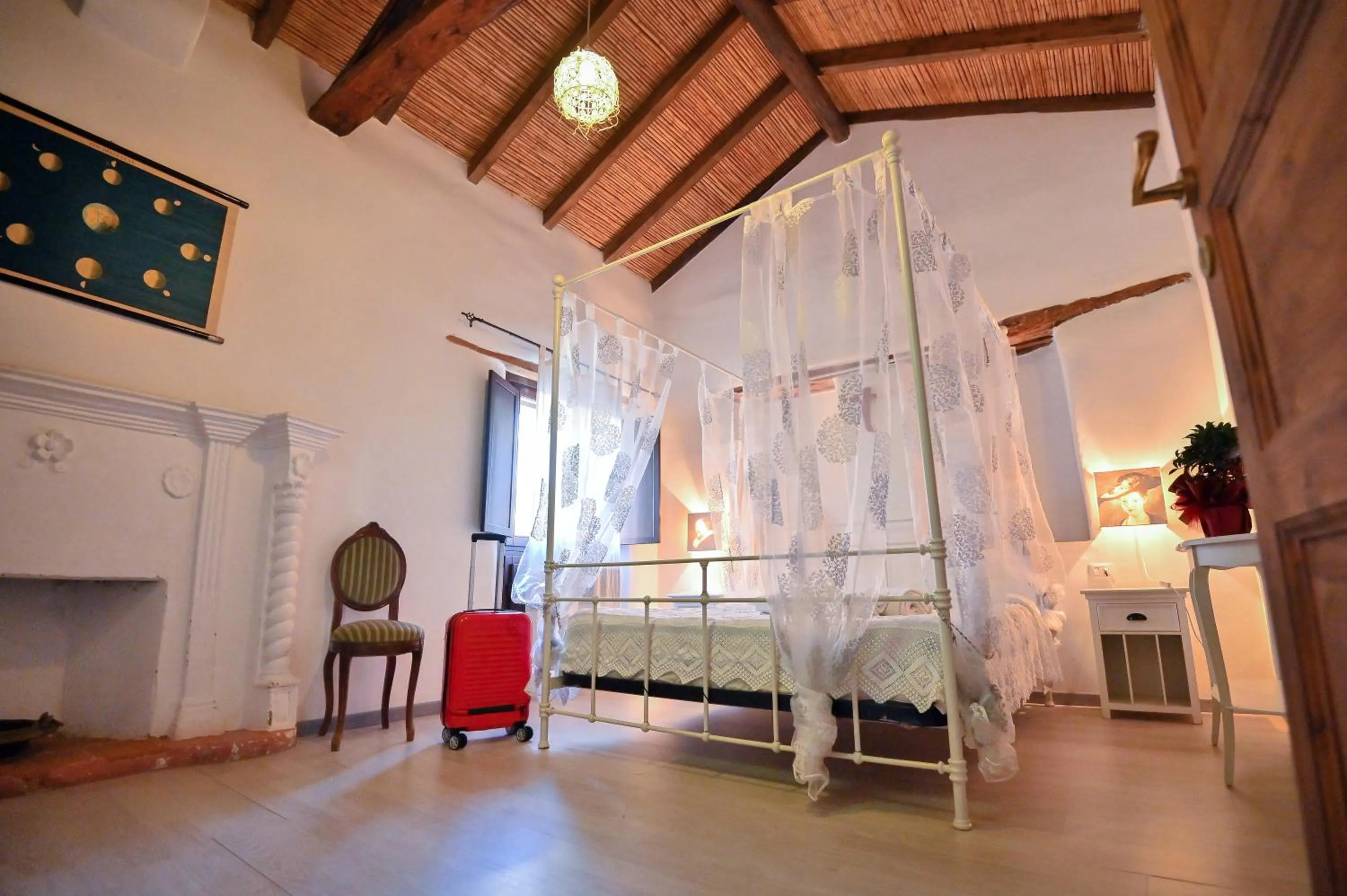 Bed in Il Portico Guesthouse