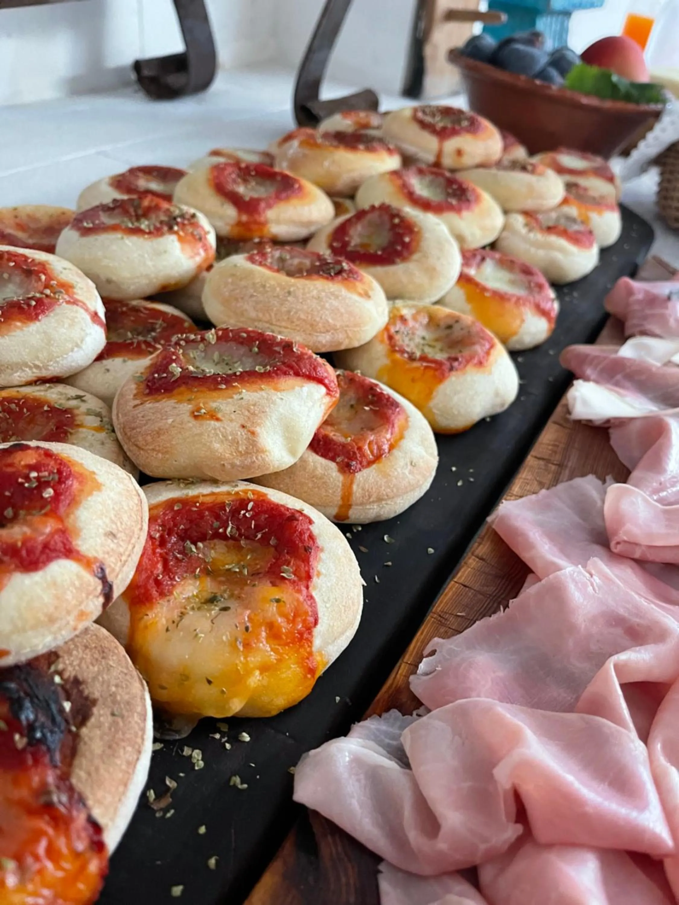 Continental breakfast in Il Portico Guesthouse