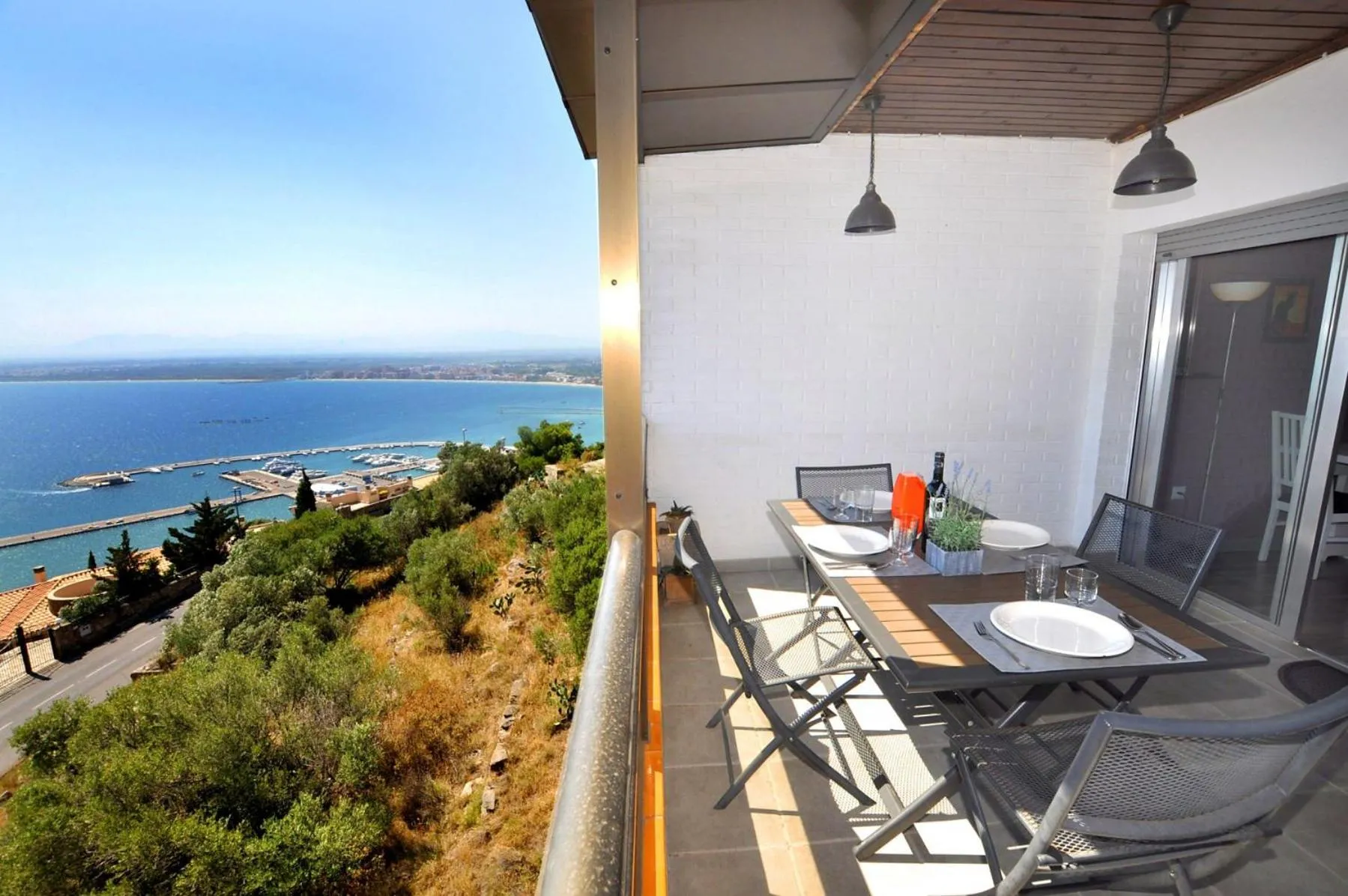 Balcony/Terrace in 1089 Puig Rom - Apivend Immo