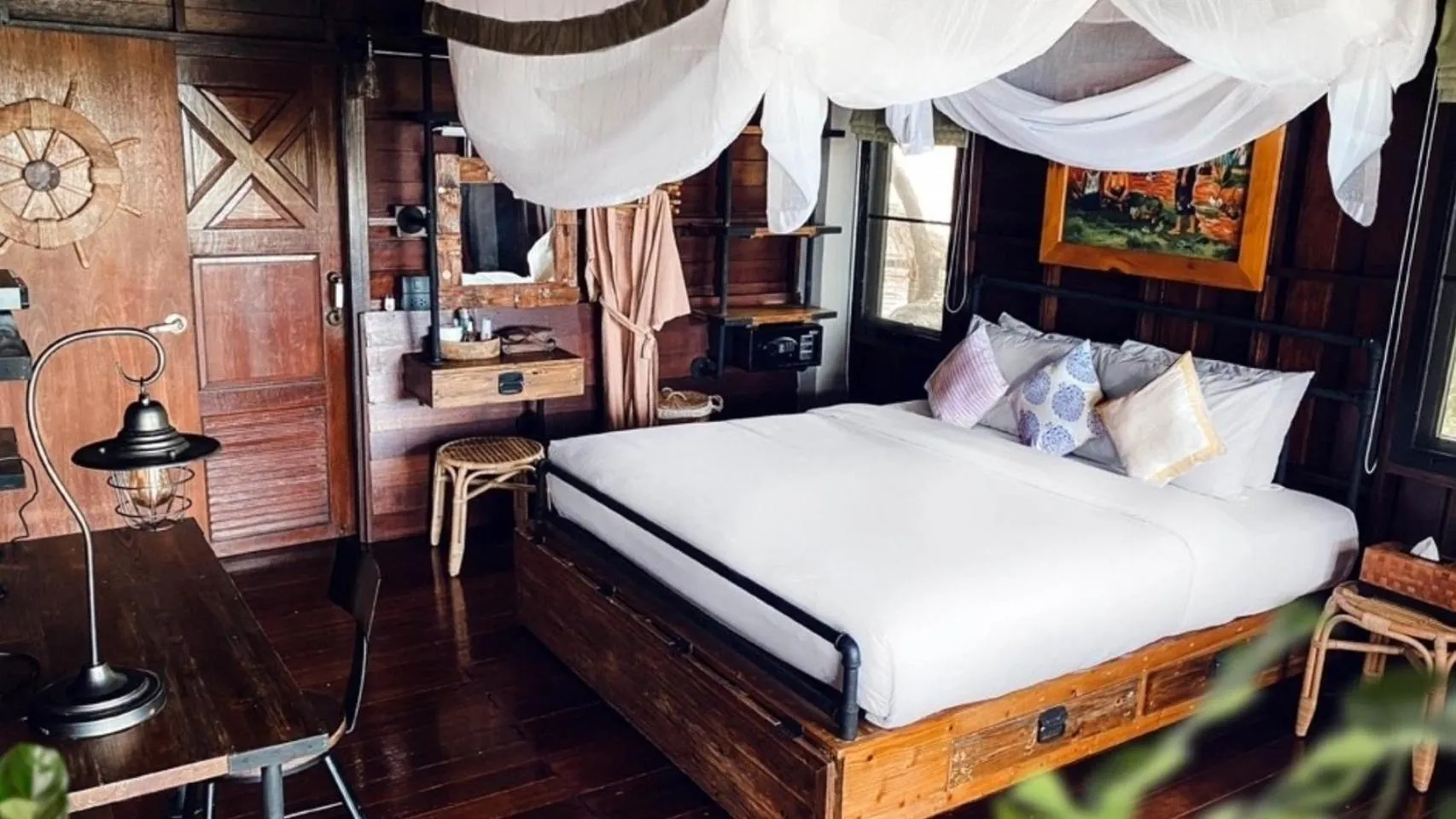 Bed in Koh Tao Cabana