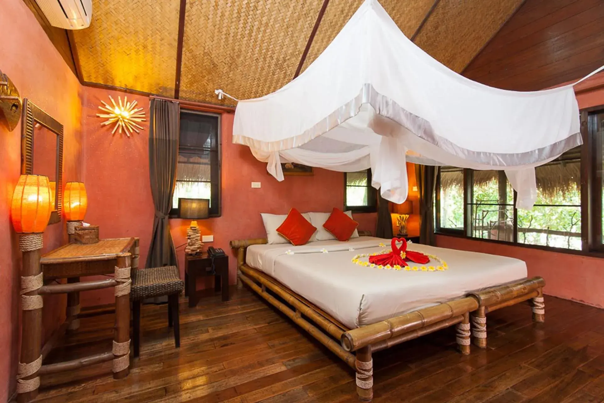Bedroom, Bed in Koh Tao Cabana Bedroom, Bed in Koh Tao Cabana