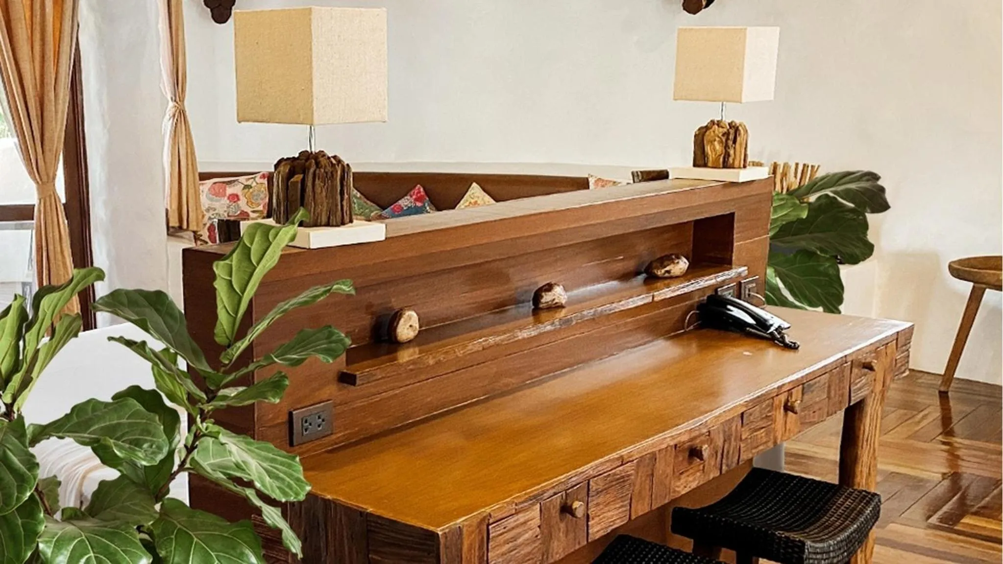 Living room in Koh Tao Cabana