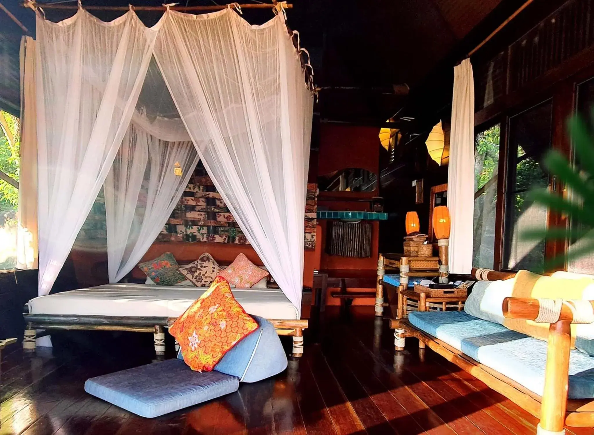 Bed in Koh Tao Cabana Bed in Koh Tao Cabana