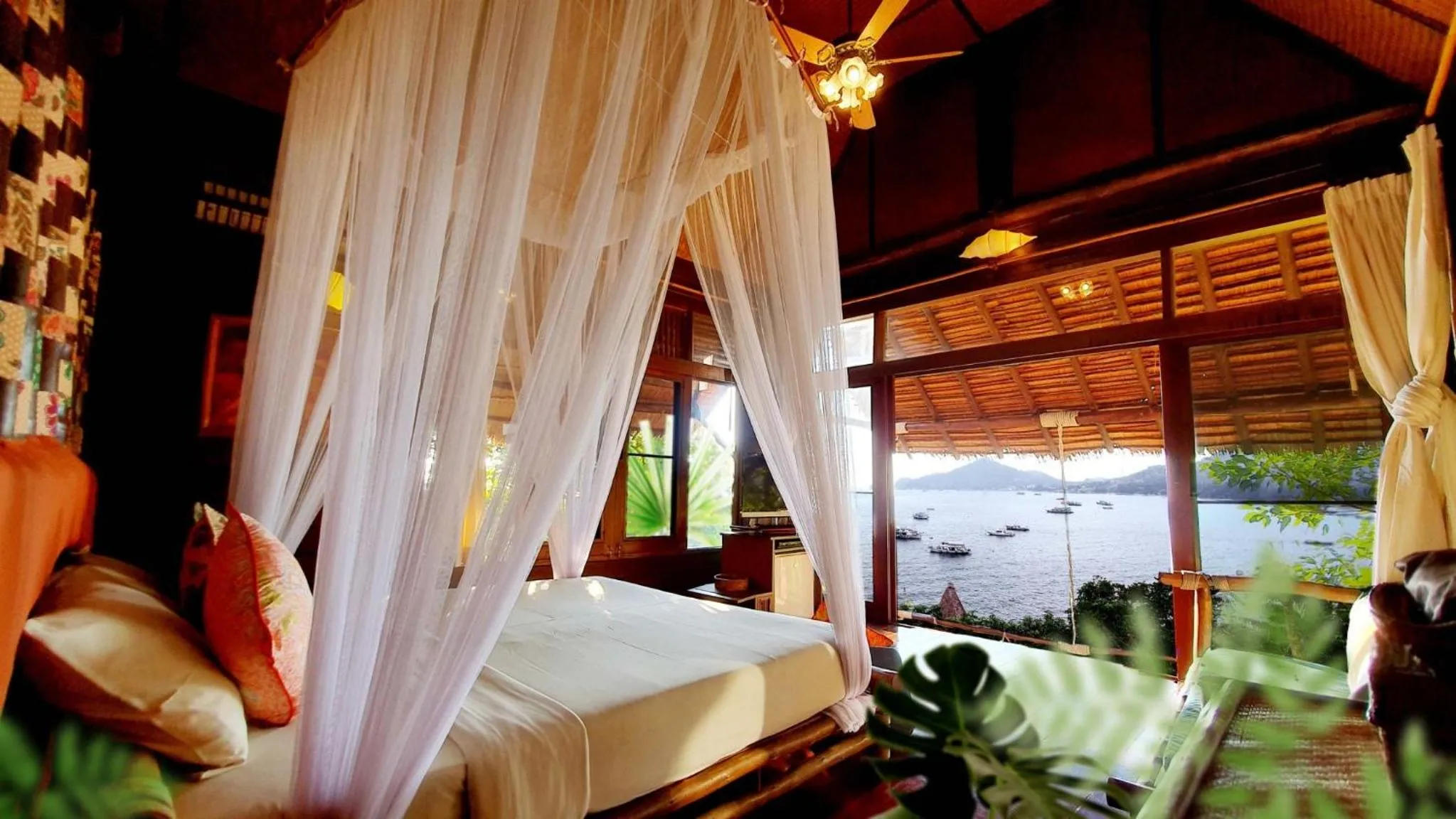 Bed in Koh Tao Cabana