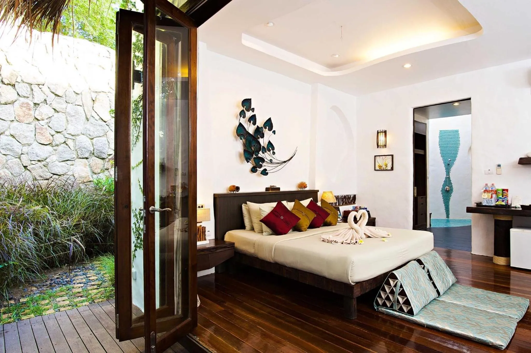 Bed in Koh Tao Cabana