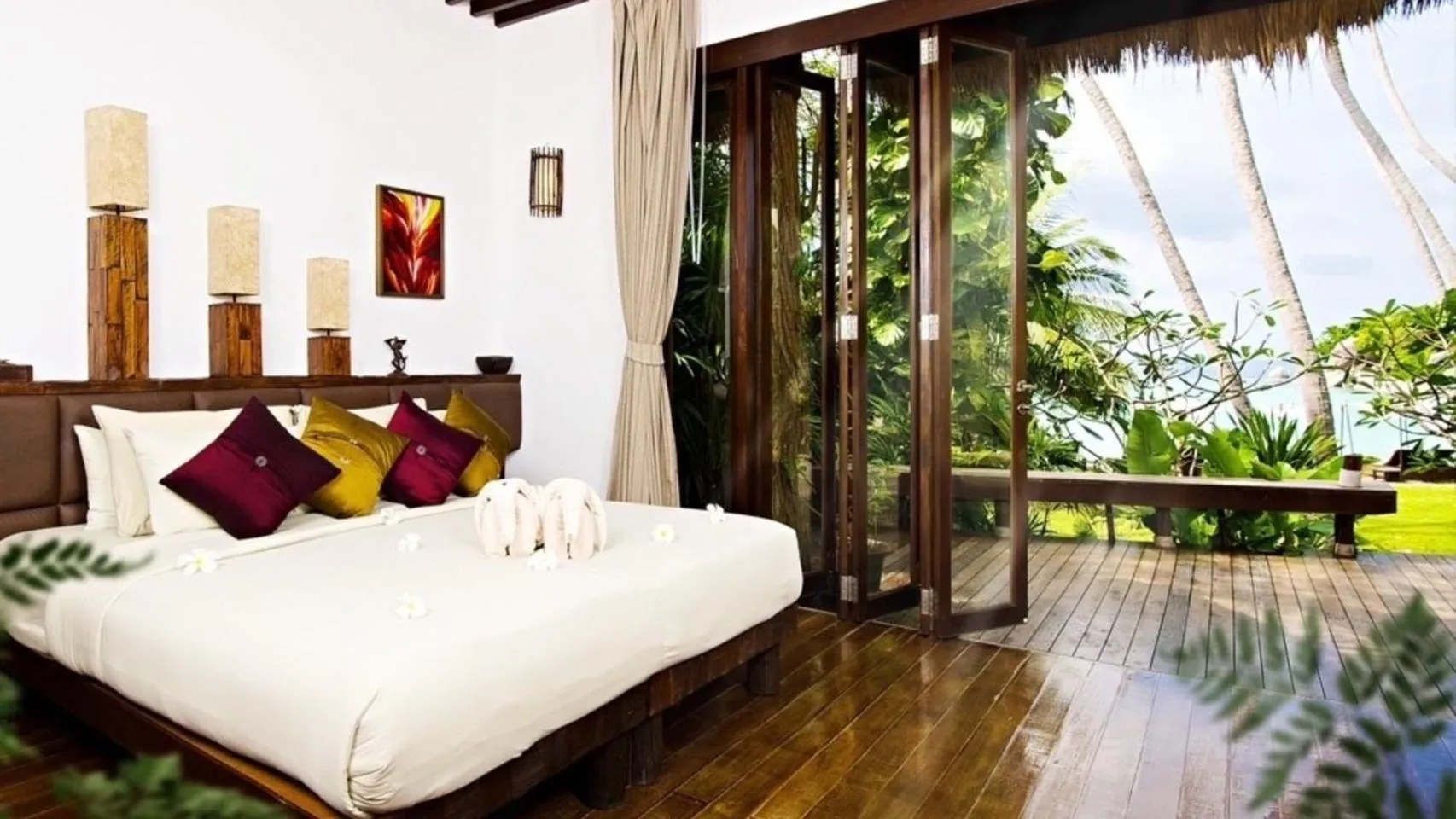 Bed in Koh Tao Cabana