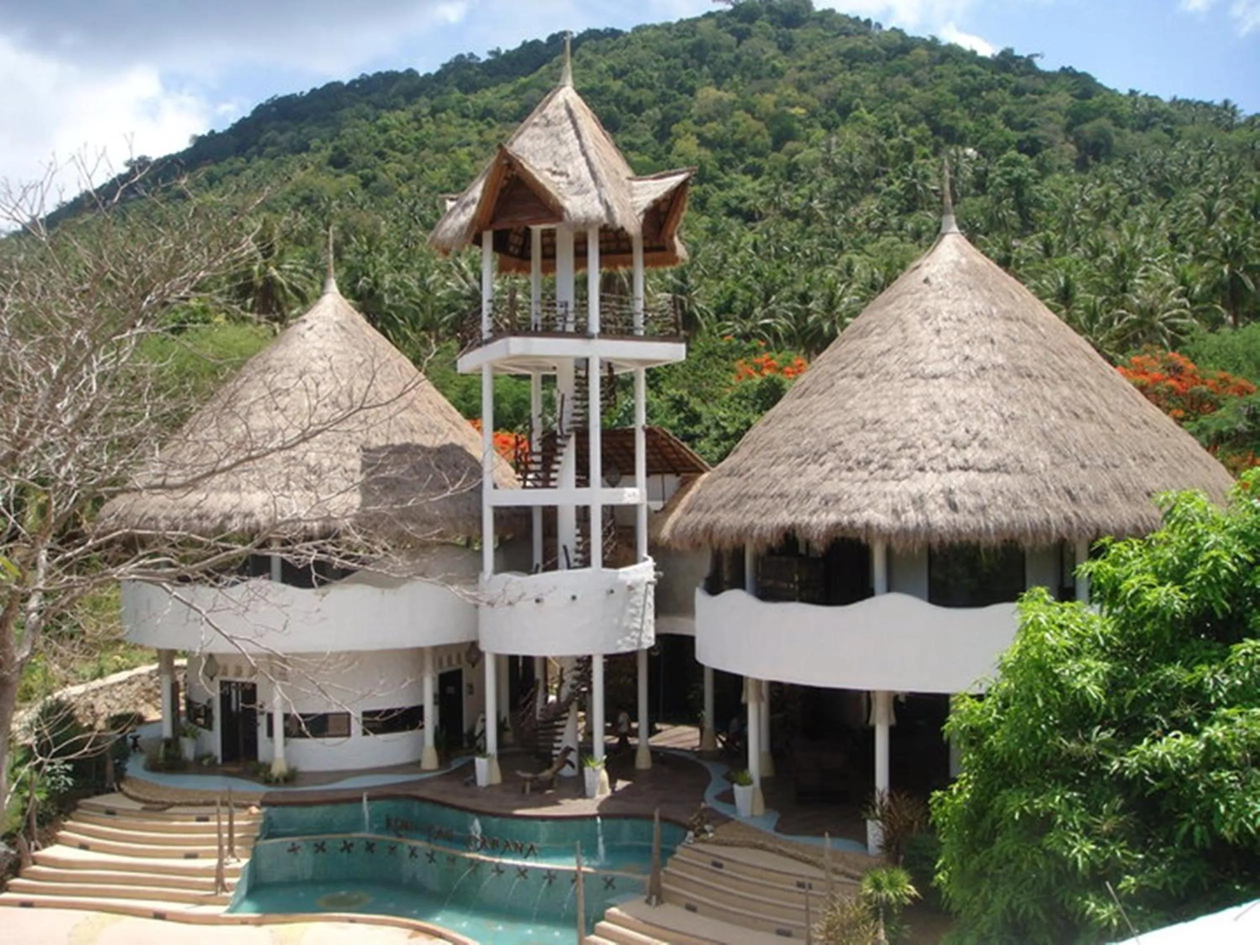 Facade/entrance in Koh Tao Cabana