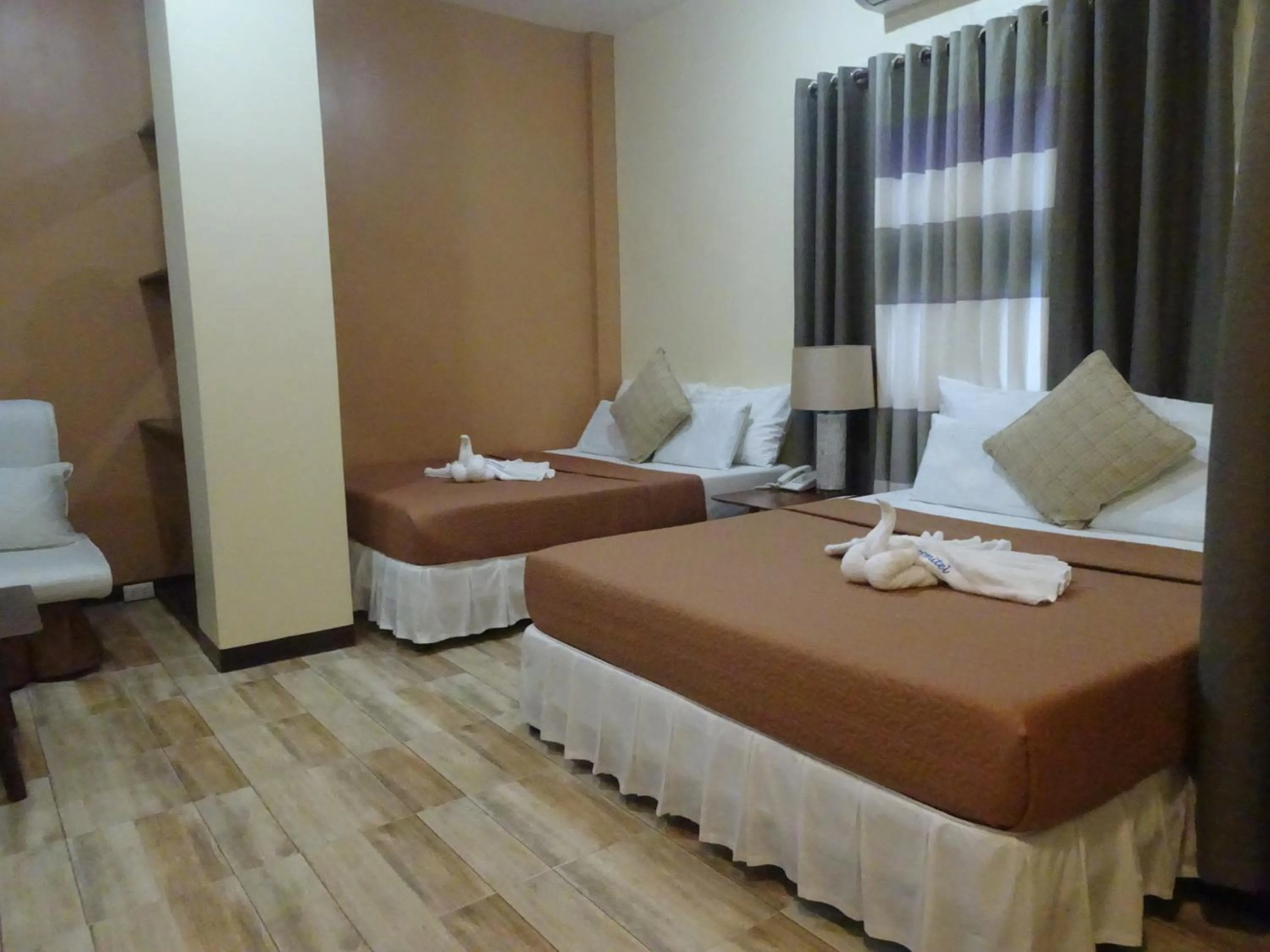 Bed in Charos Dormitel