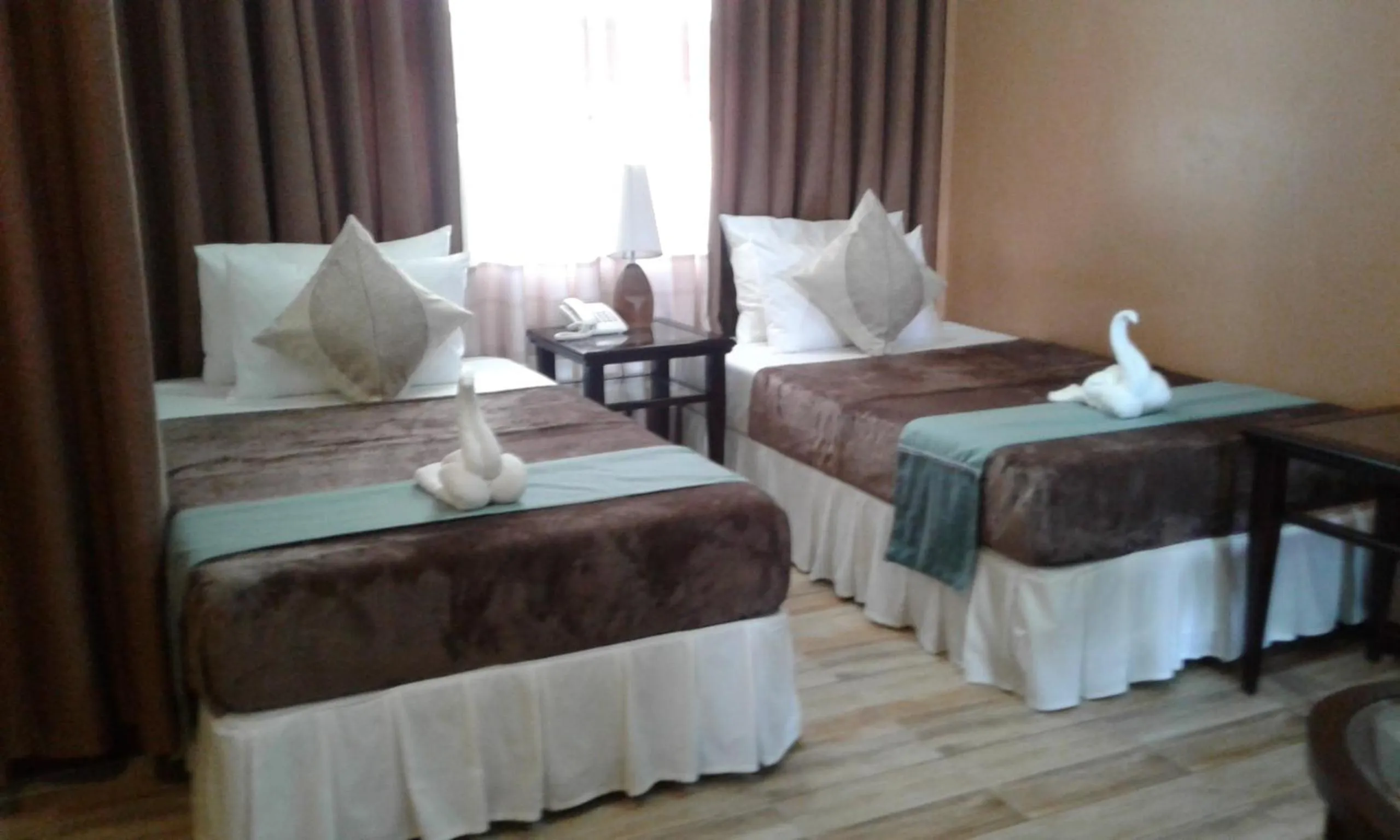 Bed in Charos Dormitel