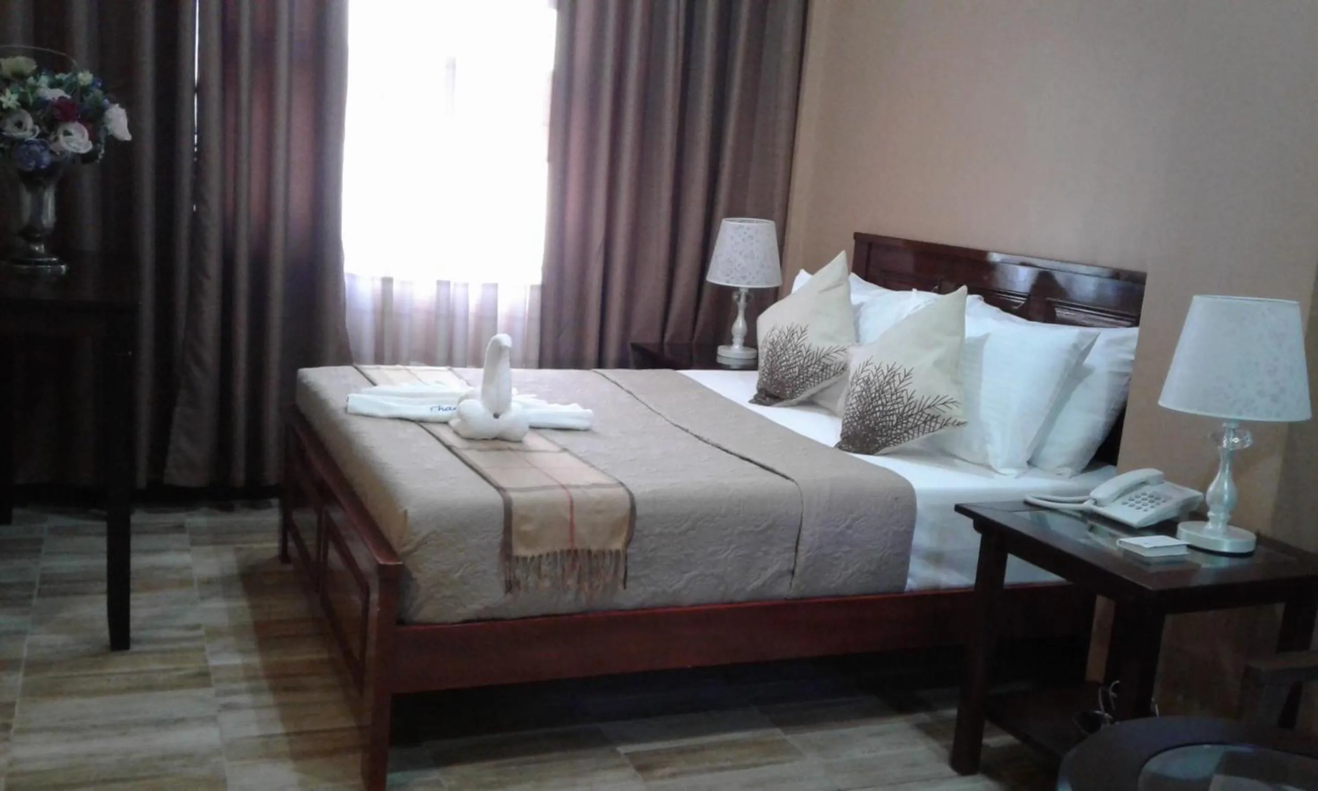 Bed in Charos Dormitel