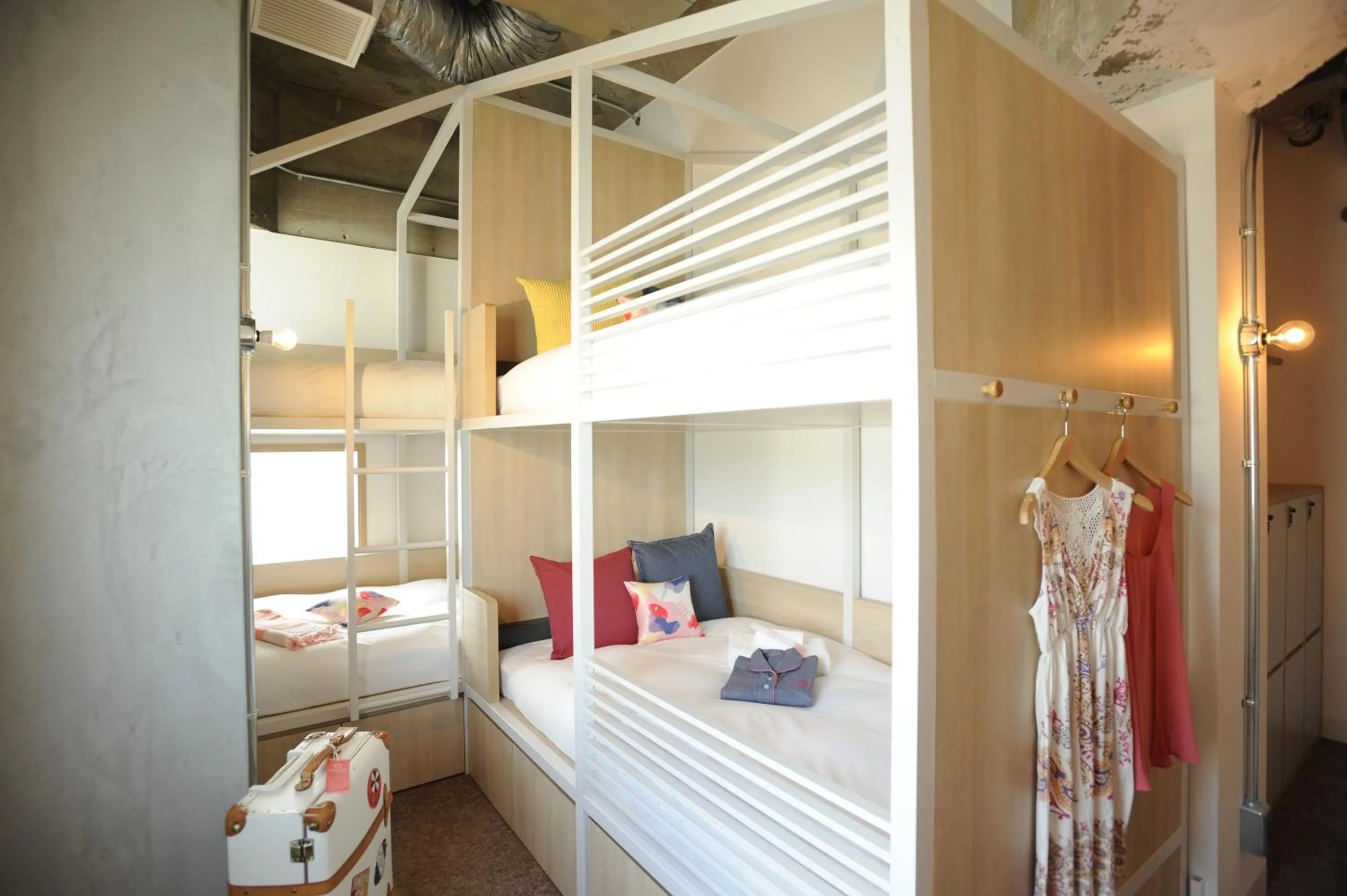 bunk bed in CAFETEL Kyoto Sanjo for Ladies