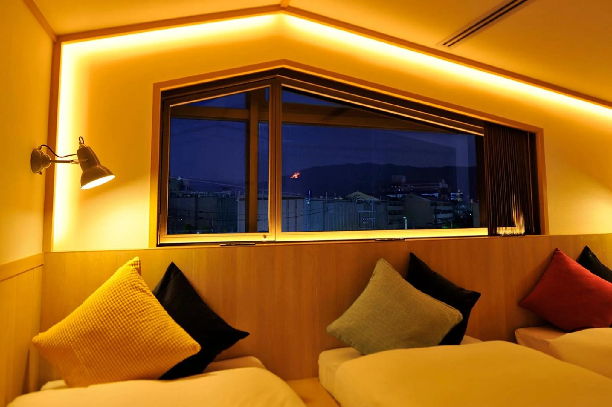 Mountain view in CAFETEL Kyoto Sanjo for Ladies