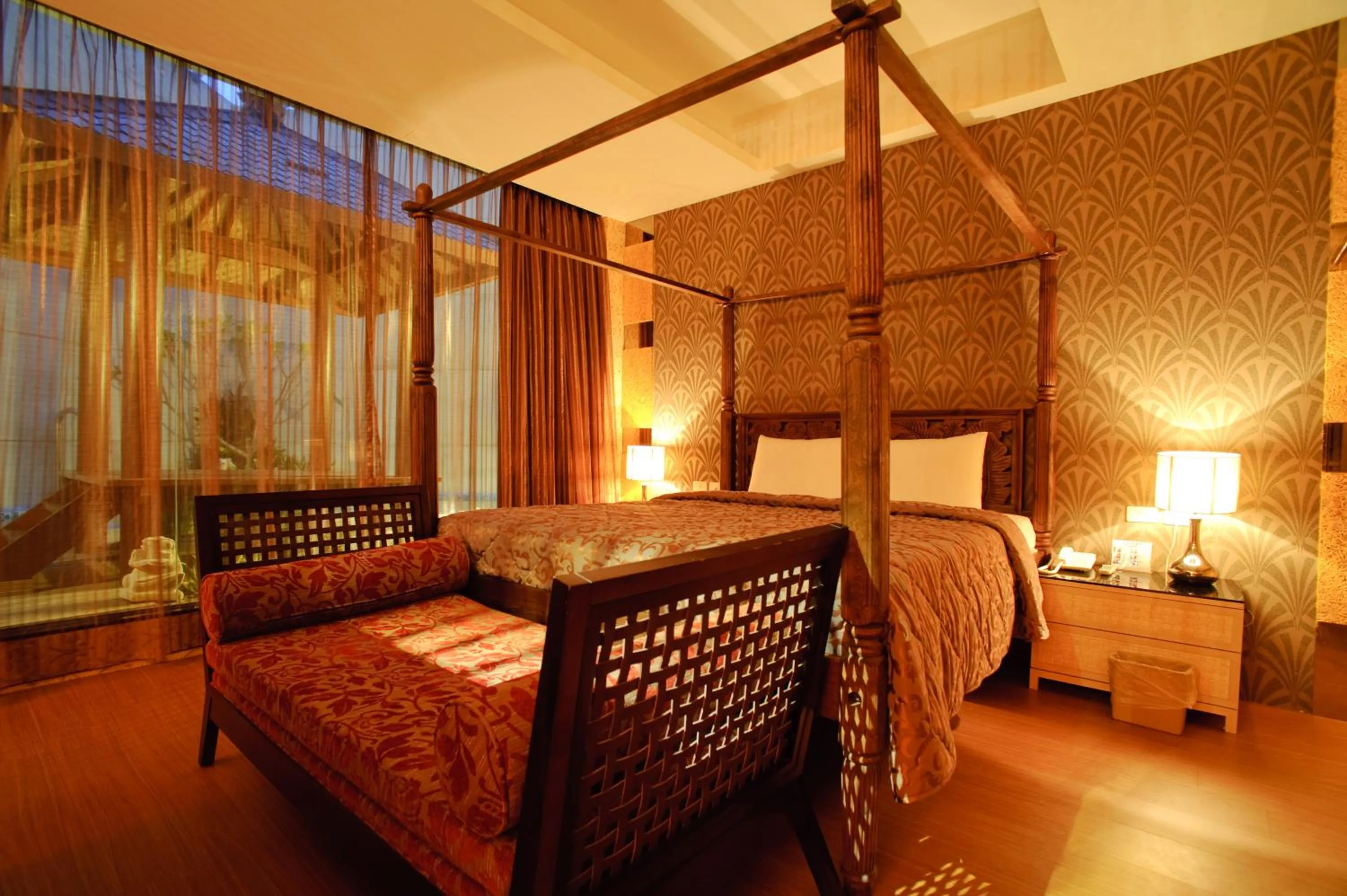 Bed in Zhen 13 Villa Motel