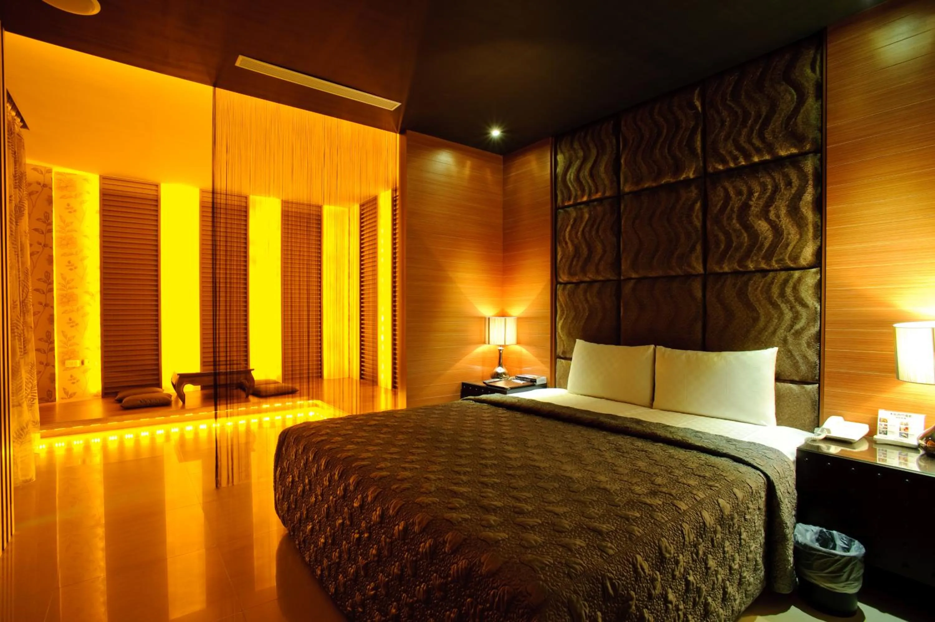 Bed in Zhen 13 Villa Motel