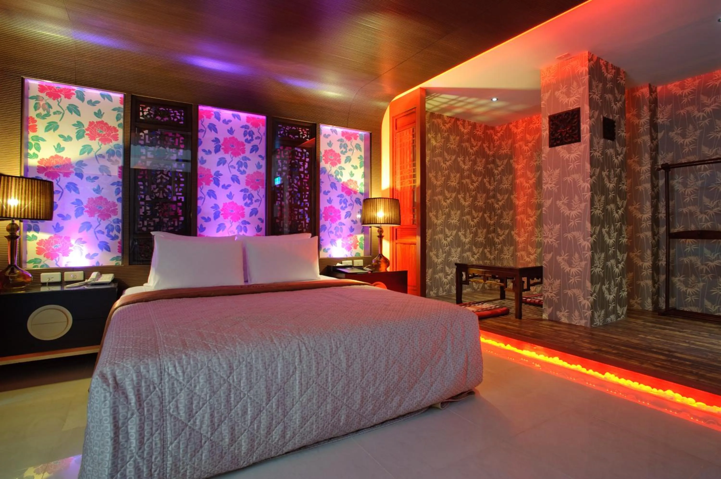 Bed in Zhen 13 Villa Motel