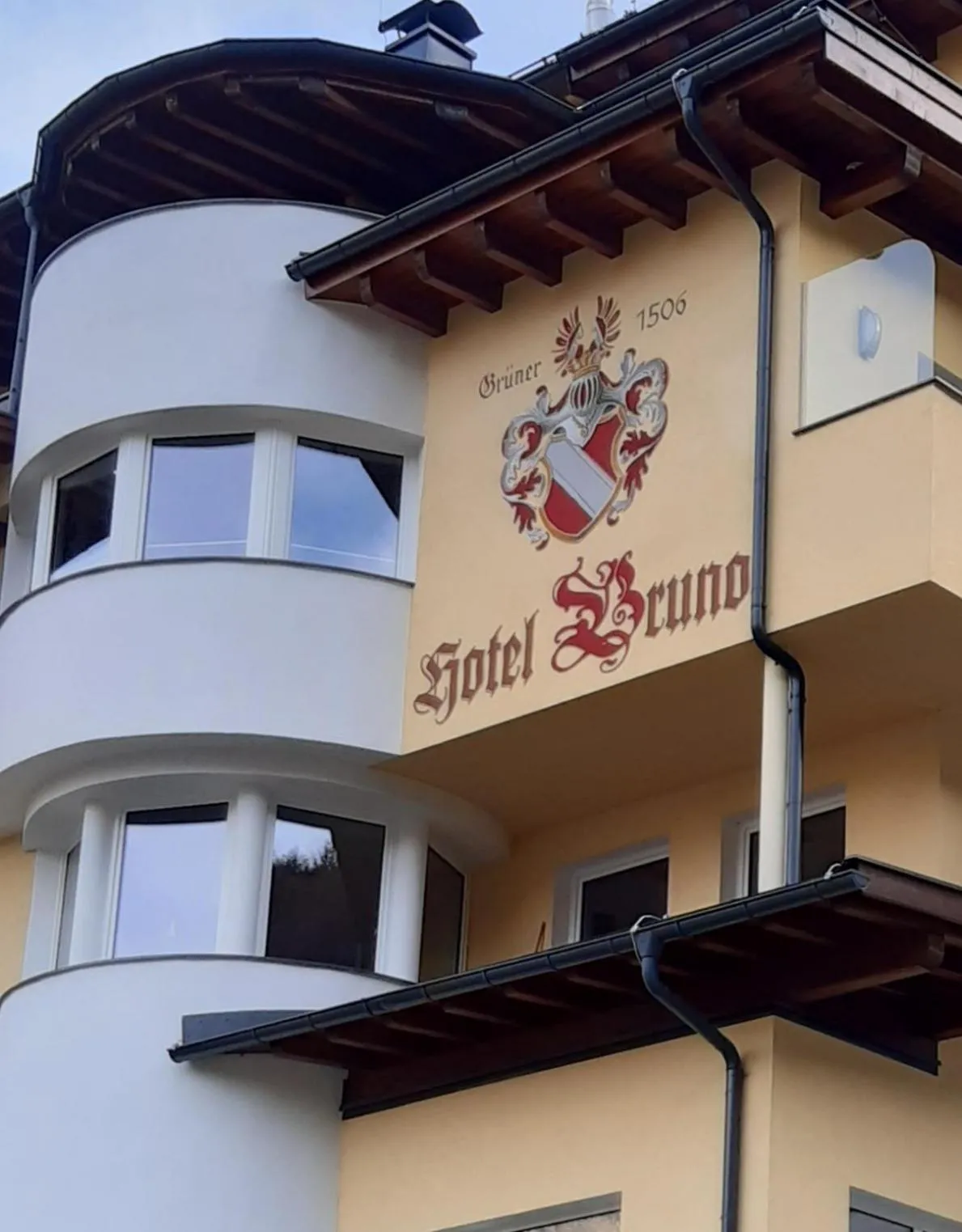 Property building in Hotel Bruno