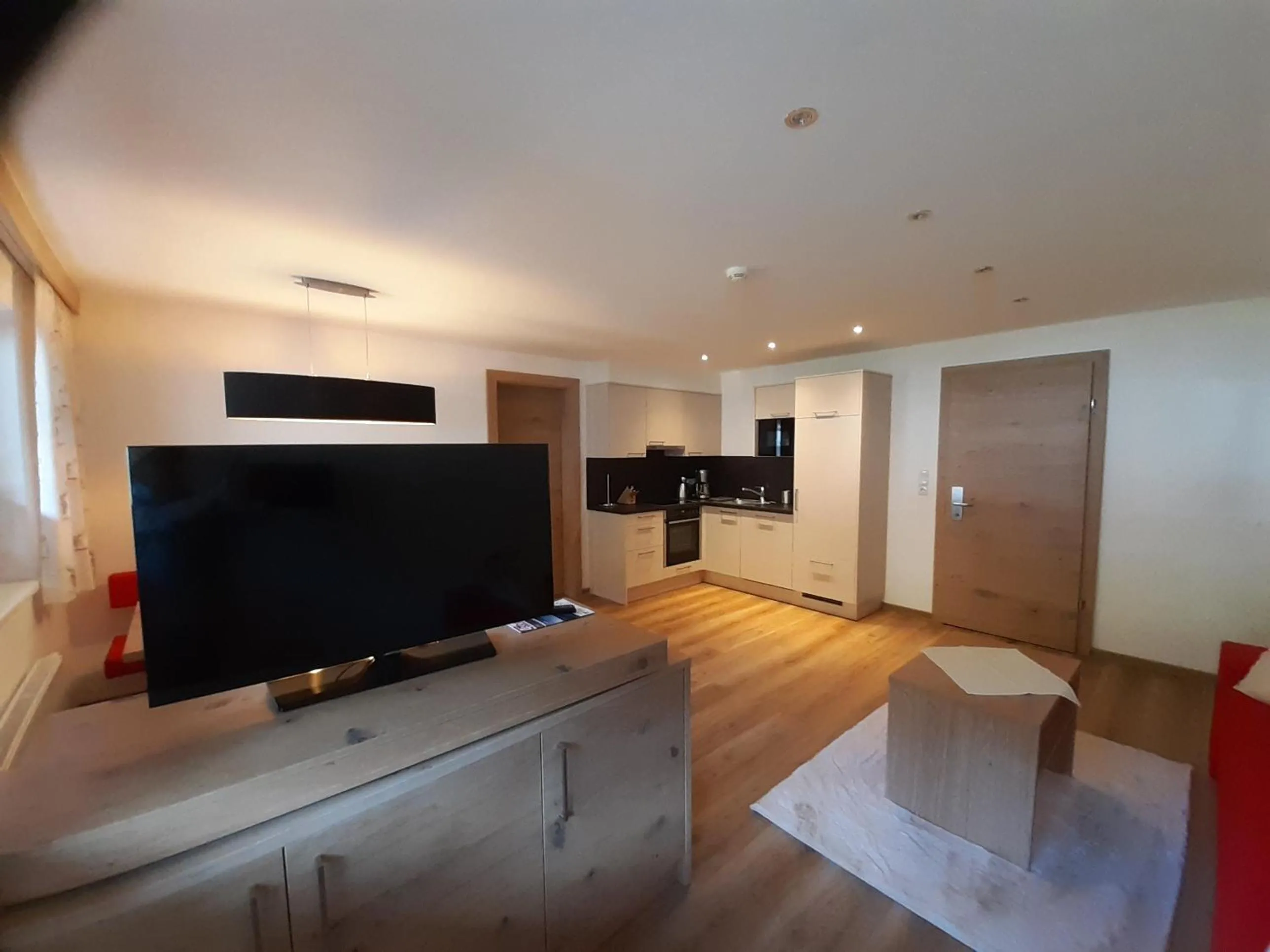 Communal lounge/ TV room in Hotel Bruno