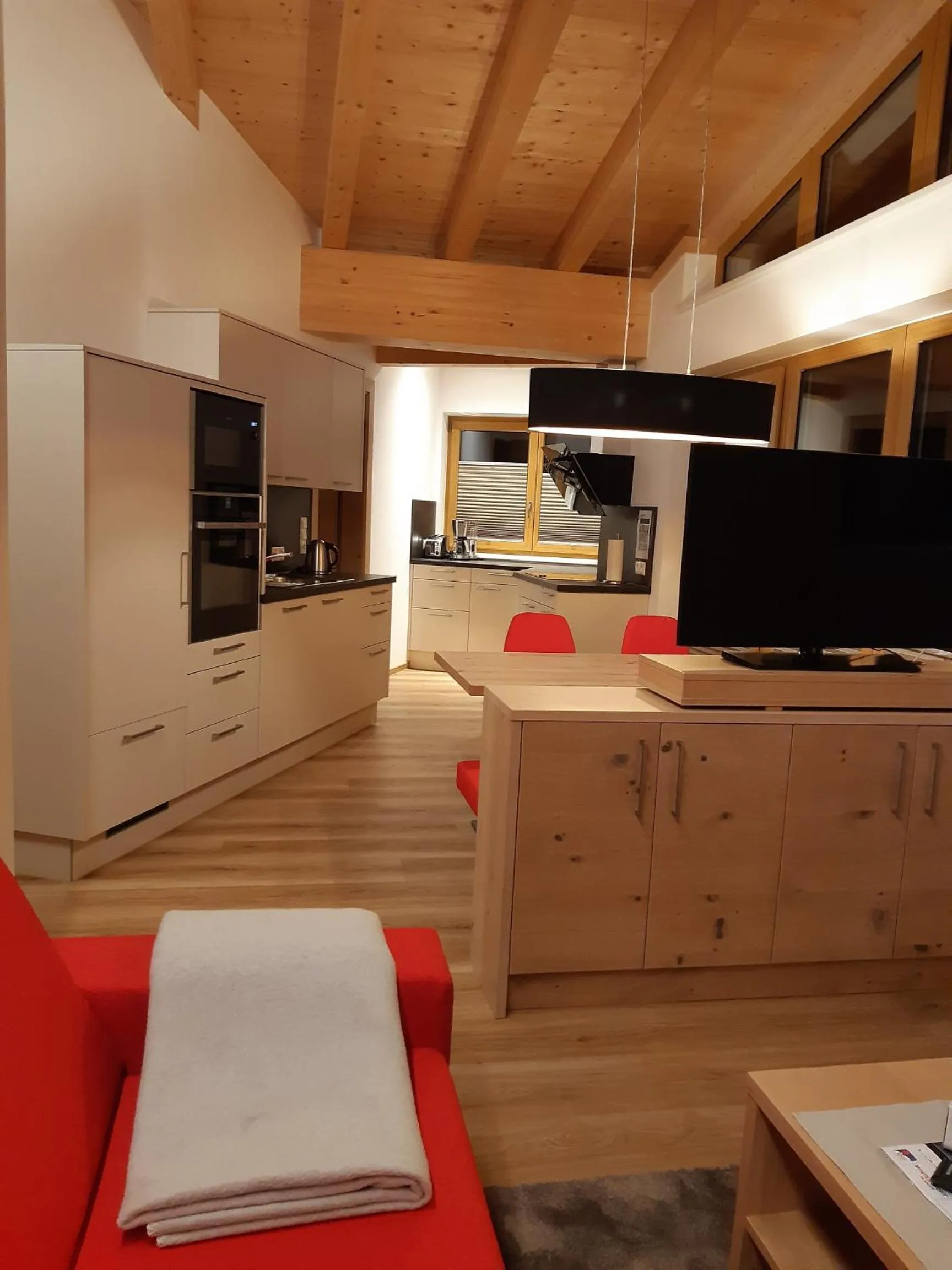 Kitchen or kitchenette in Hotel Bruno