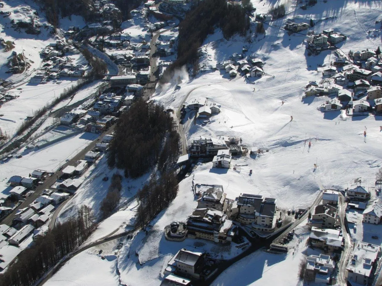 Bird's eye view in Hotel Bruno