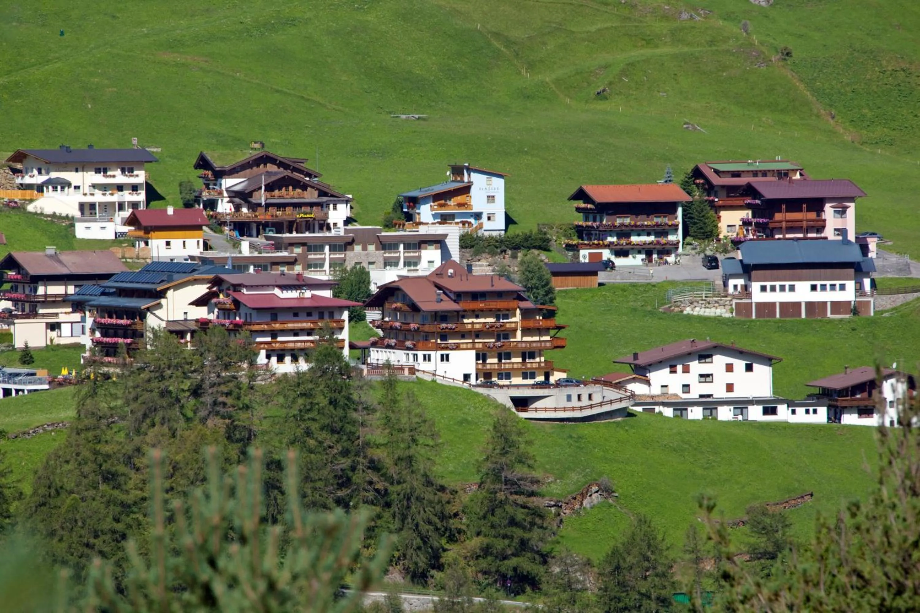 Property building in Hotel Bruno