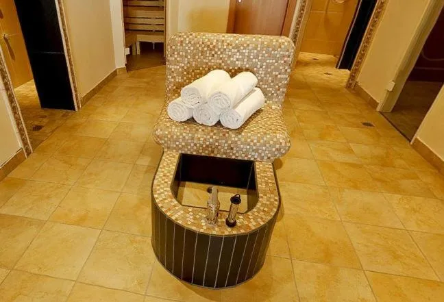 Sauna in Hotel Bruno