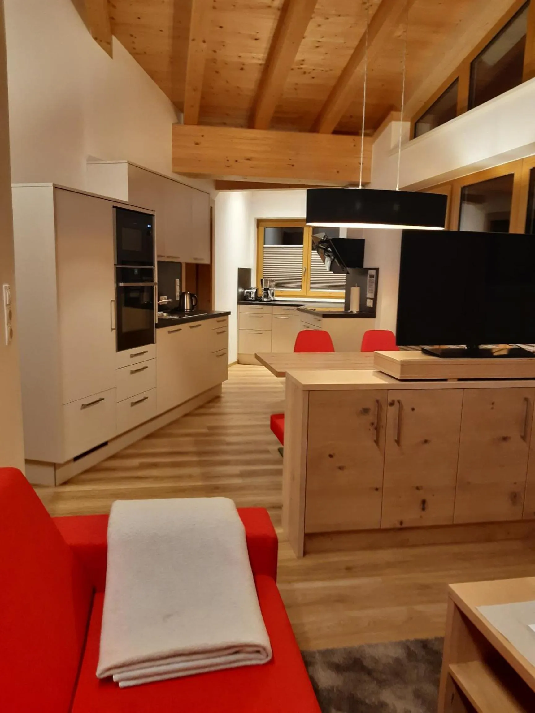 Kitchen or kitchenette in Hotel Bruno