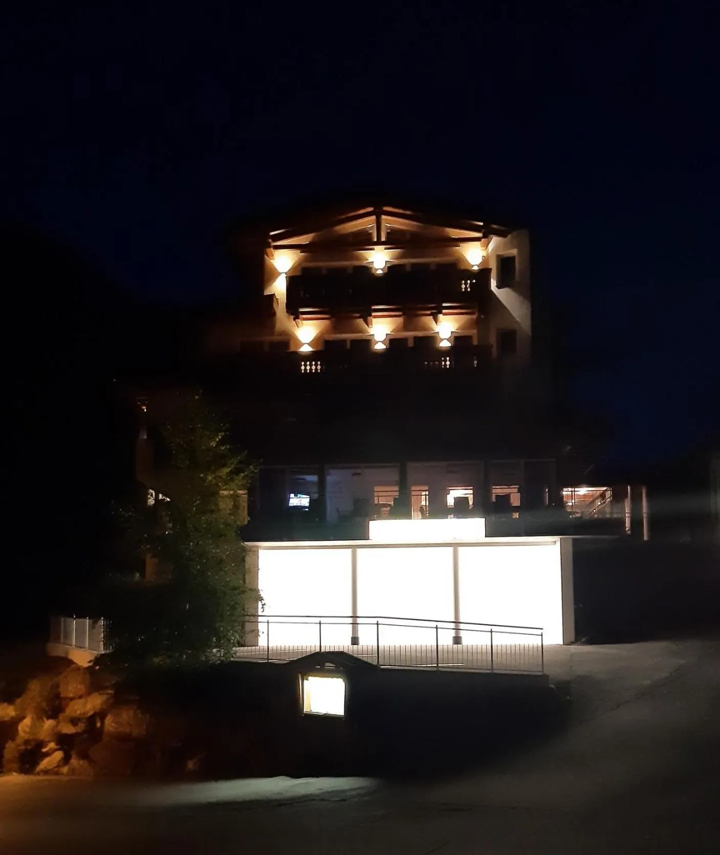 Property building in Hotel Bruno
