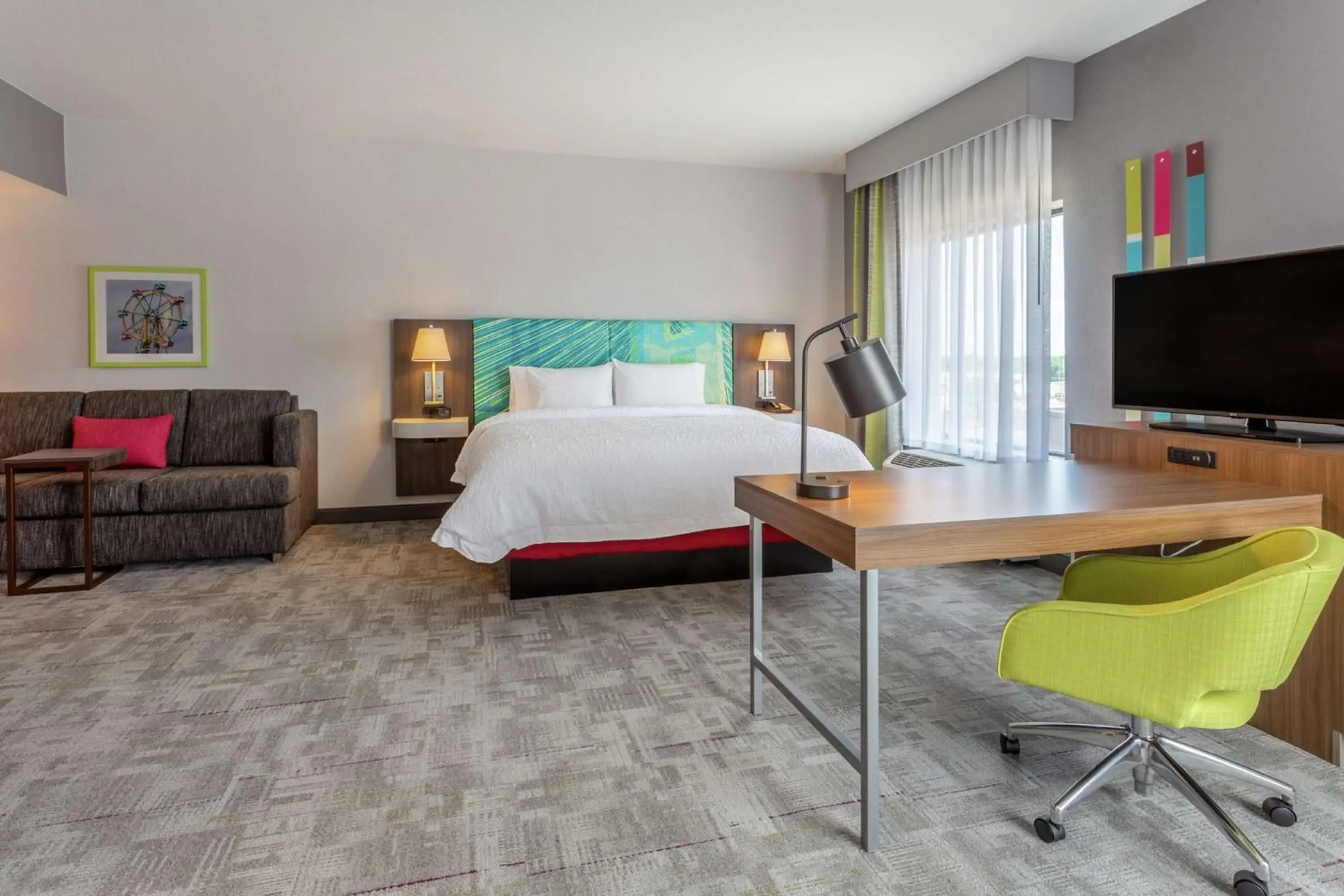 King Studio Suite - Non Smoking in Hampton Inn & Suites Burlington King Studio Suite - Non Smoking in Hampton Inn & Suites Burlington