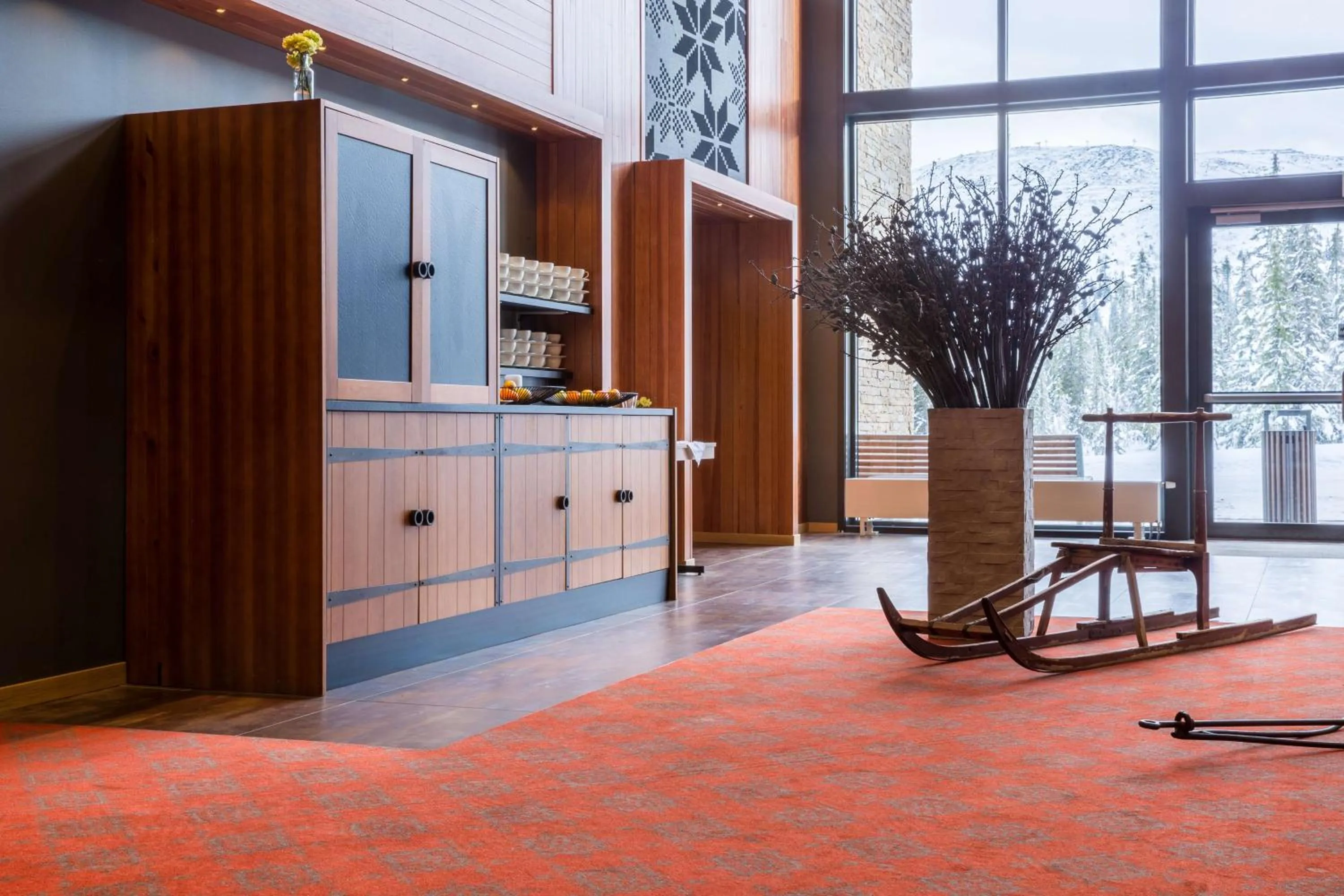 Lobby or reception in Skistar Lodge Trysil